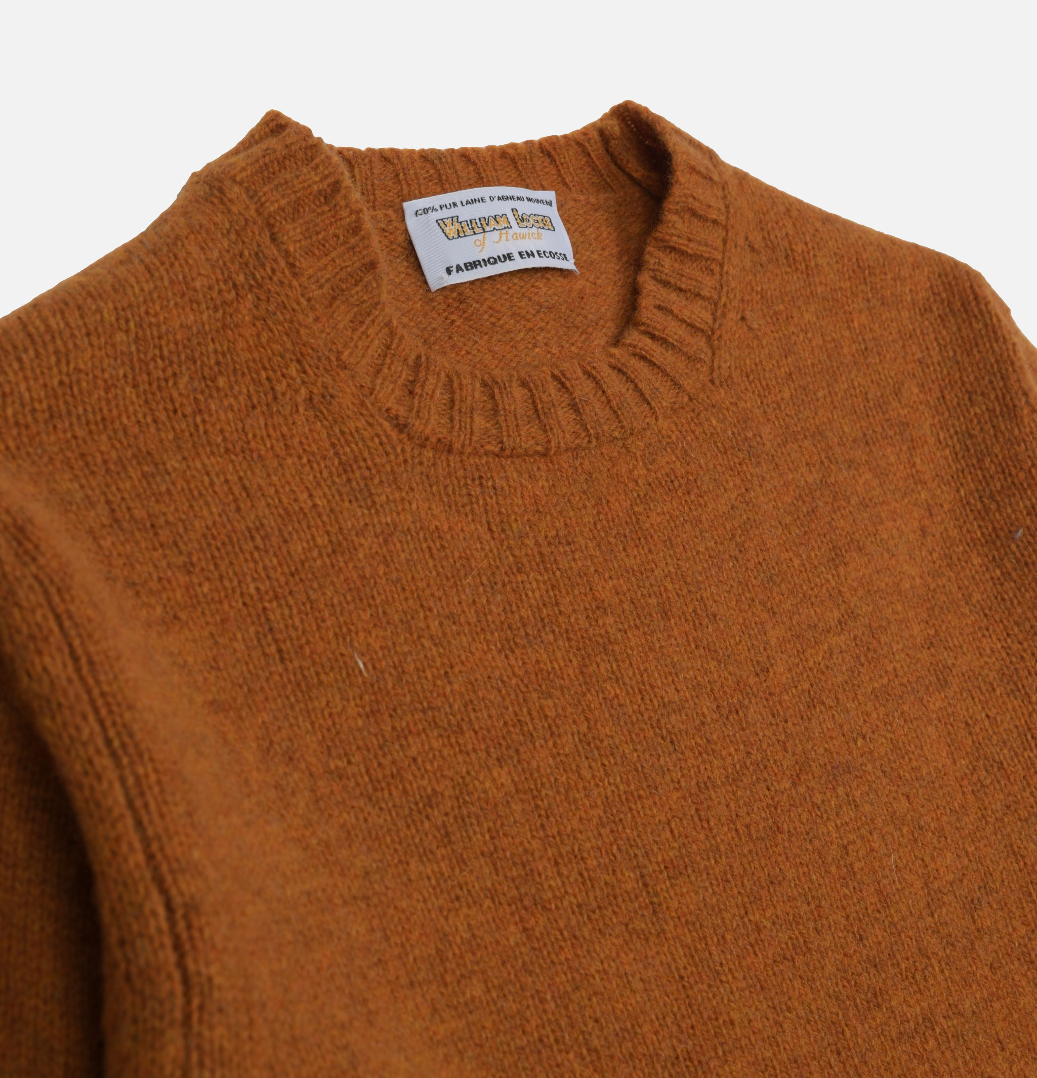 William Lockie Aryan Vintage Orange sweater