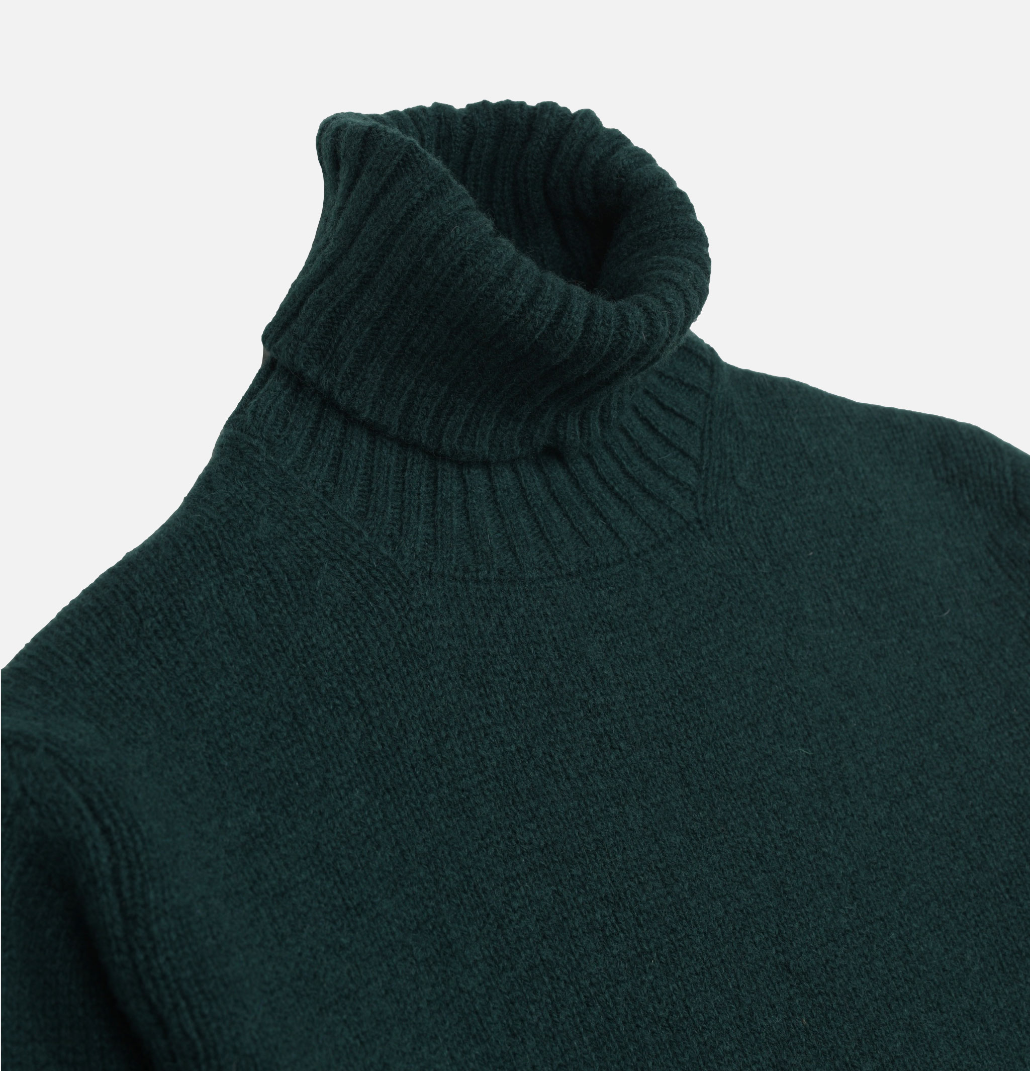 Pull William Lockie Col Roule Aryan Forest Green.