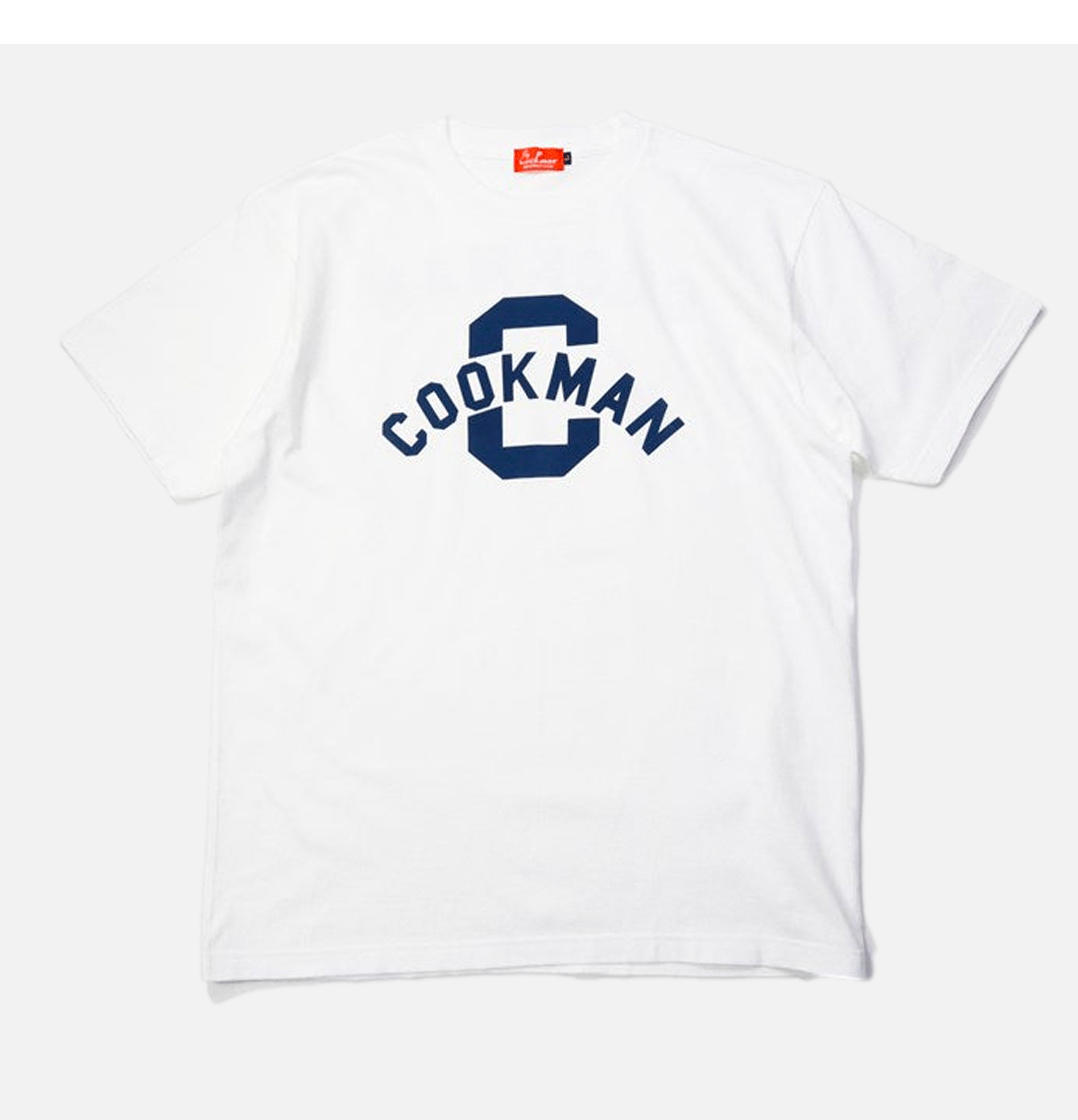 Tee Shirt Flock Arch Blanc Cookman