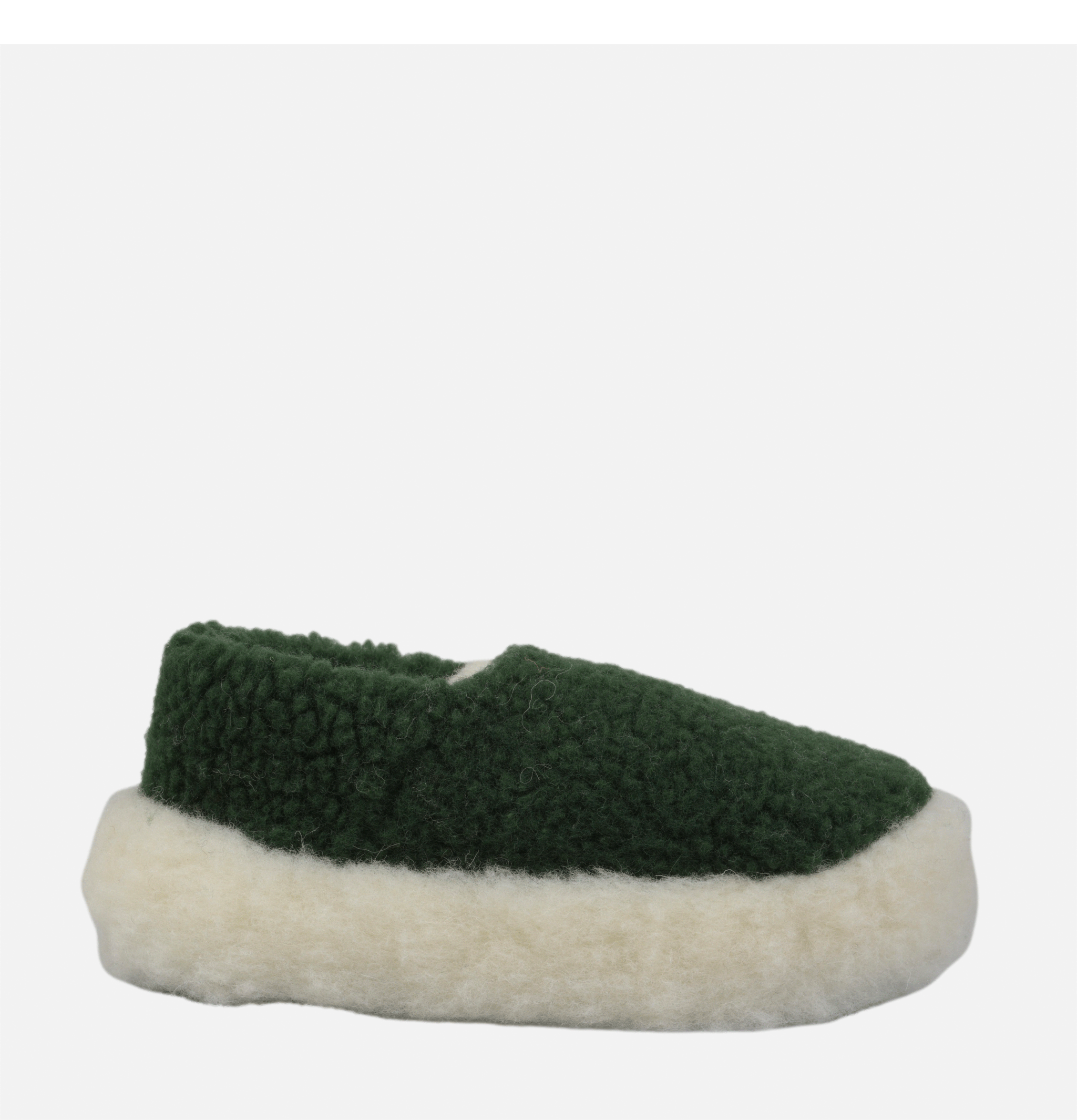 Siberian Slippers Dark Green