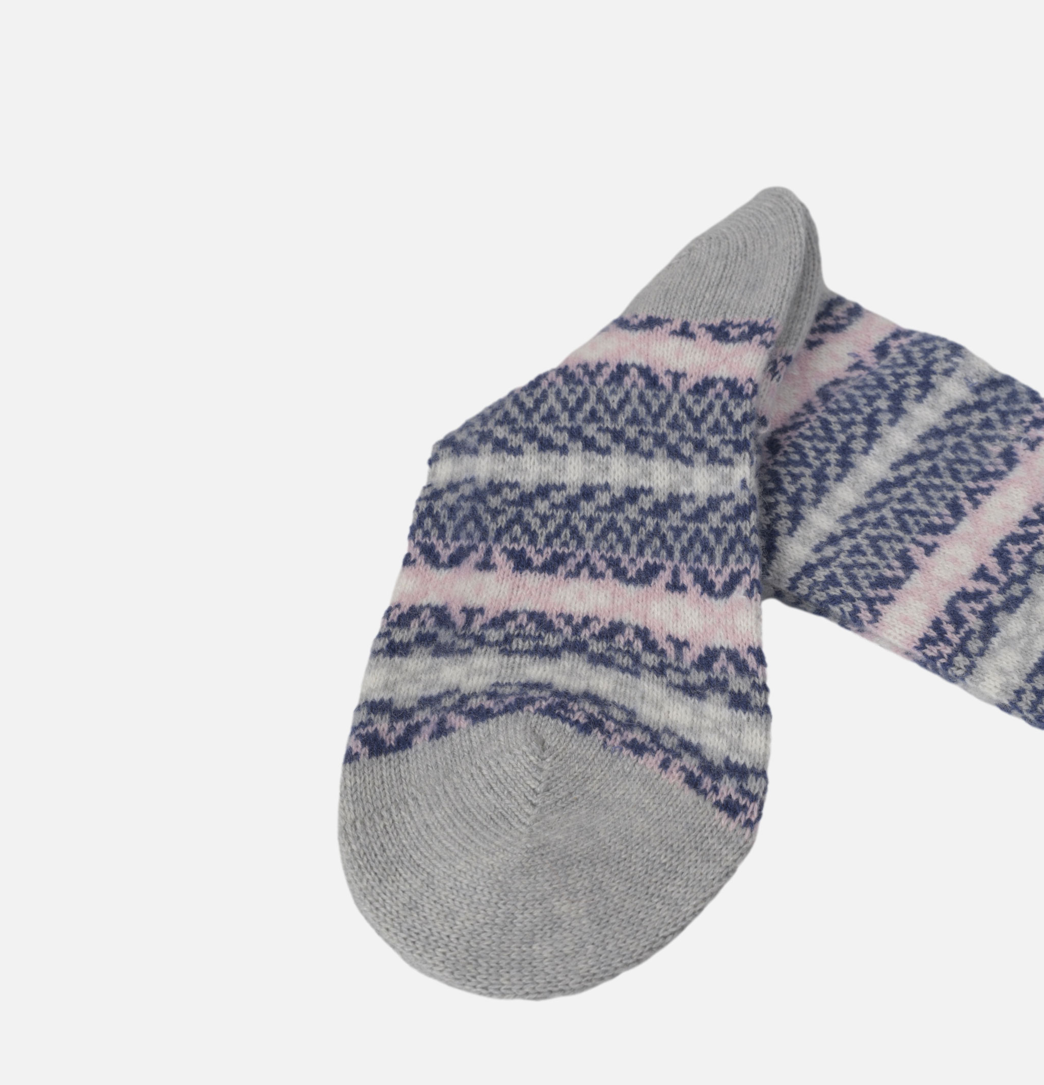 Pantherella Bradstock Cashemire Lt Grey Socks