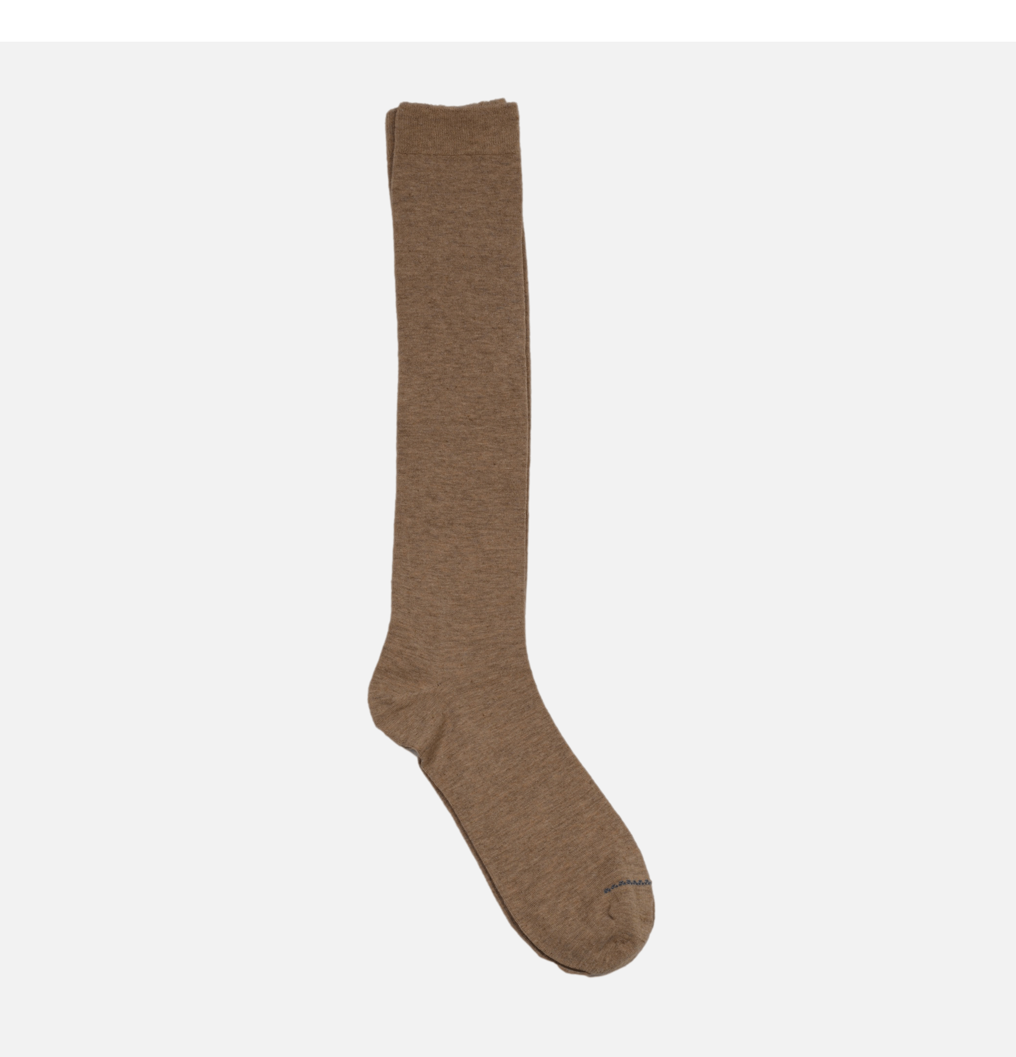 Chaussettes en coton Yak Knee Marron Yahae Japan.