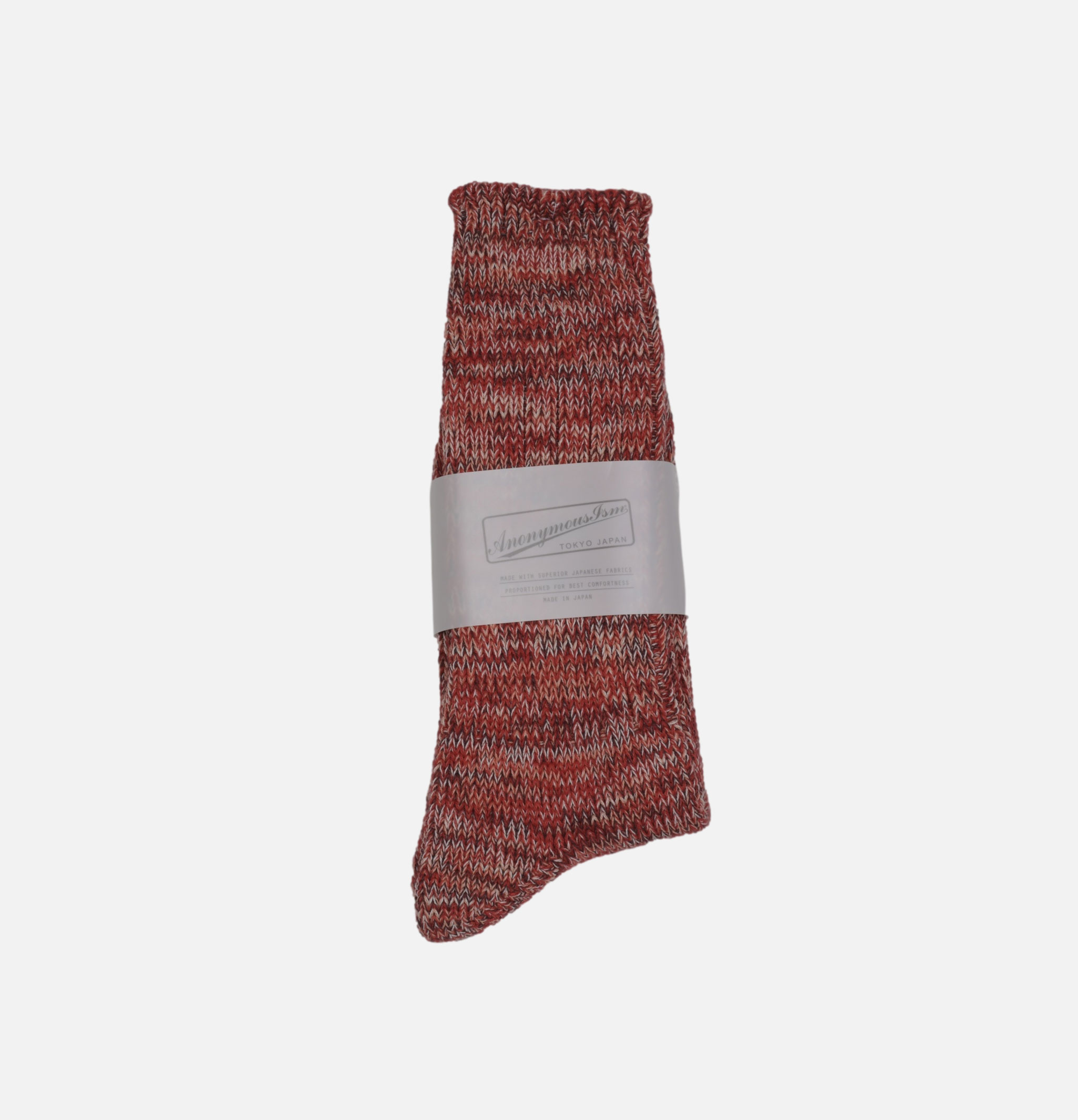 Anonymous Ism Chaussettes 5 colors Mix Red