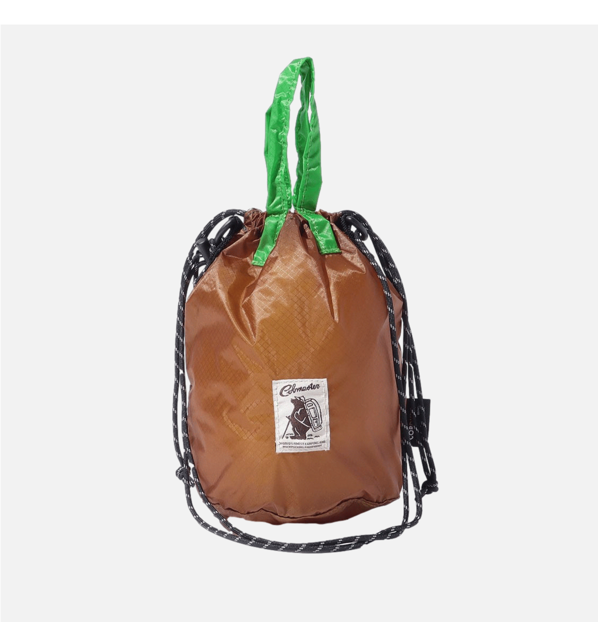 Cobmaster Cordura Kinchaku Brown bag