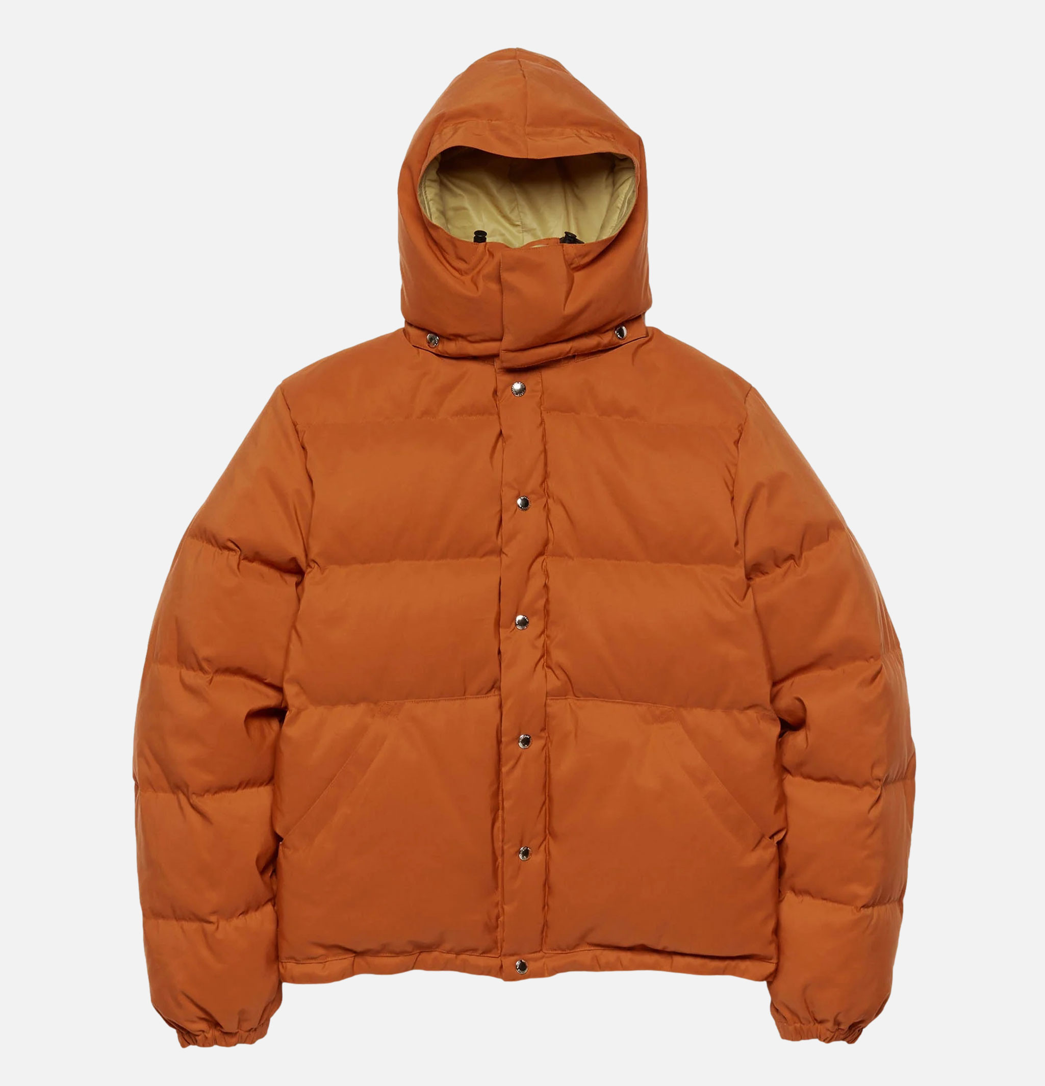 Down Sweater Jacket Rust