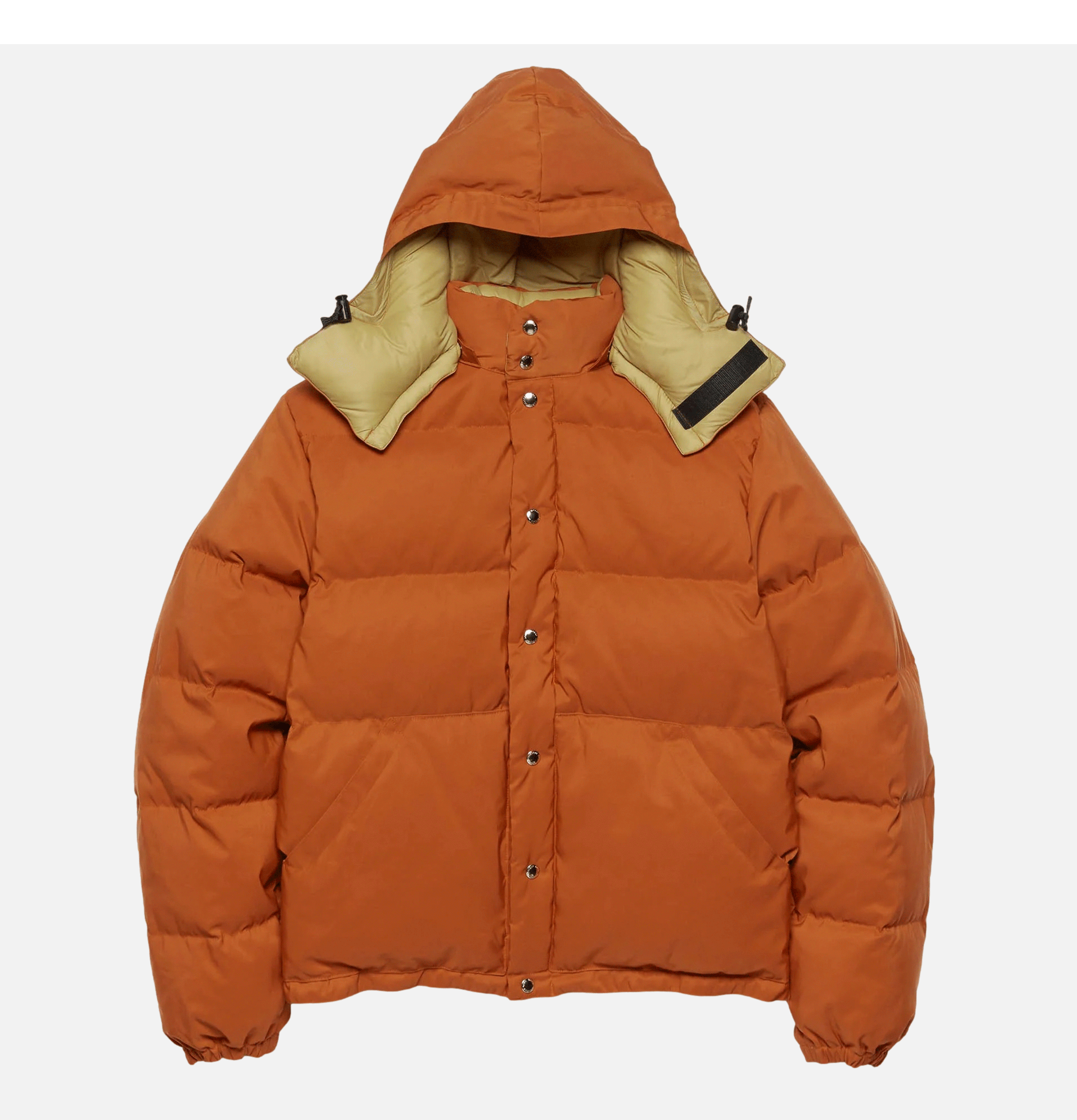 Down Sweater Jacket Rust