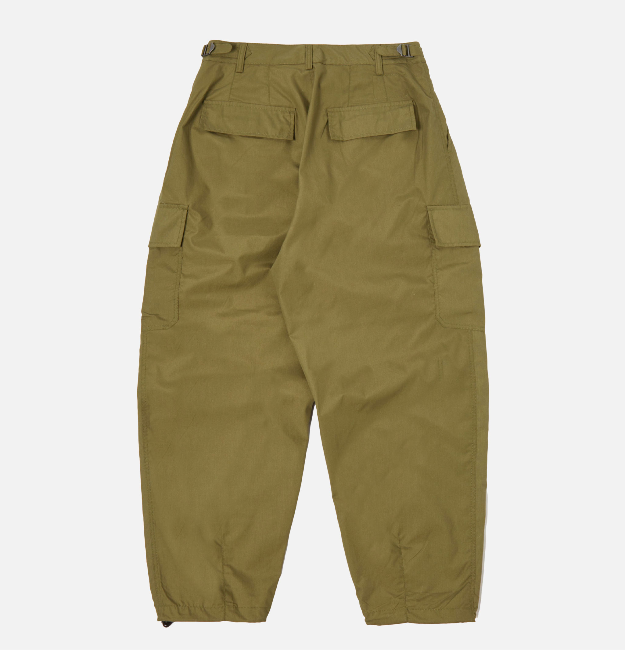 Universal Works Loose Cargo Pantalon Olive Recycled Poly Tech