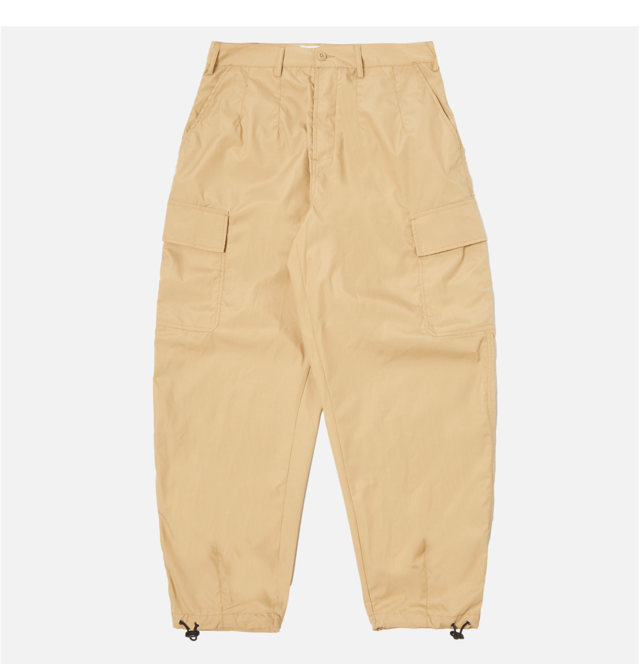 Universal Works Loose Cargo Pantalon Sand Recycled Poly Tech