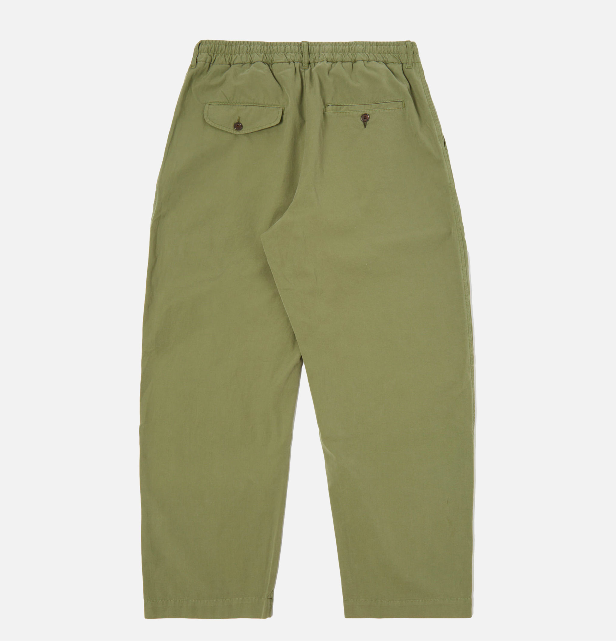 Universal works Oxford Pant II In Birch Green Summer Canvas