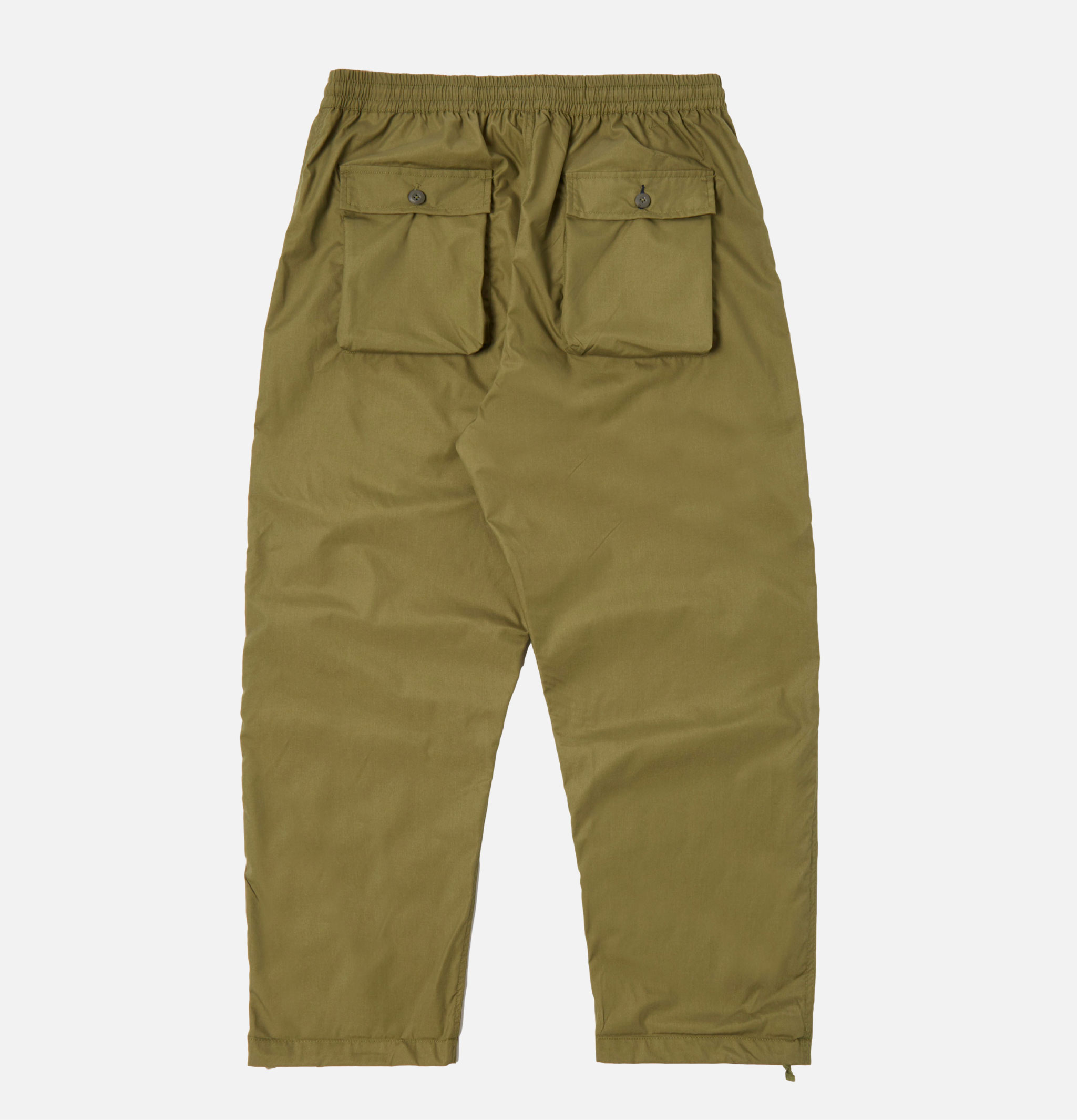 Universal Works Parachute Pant En Olive Recycled Poly Tech