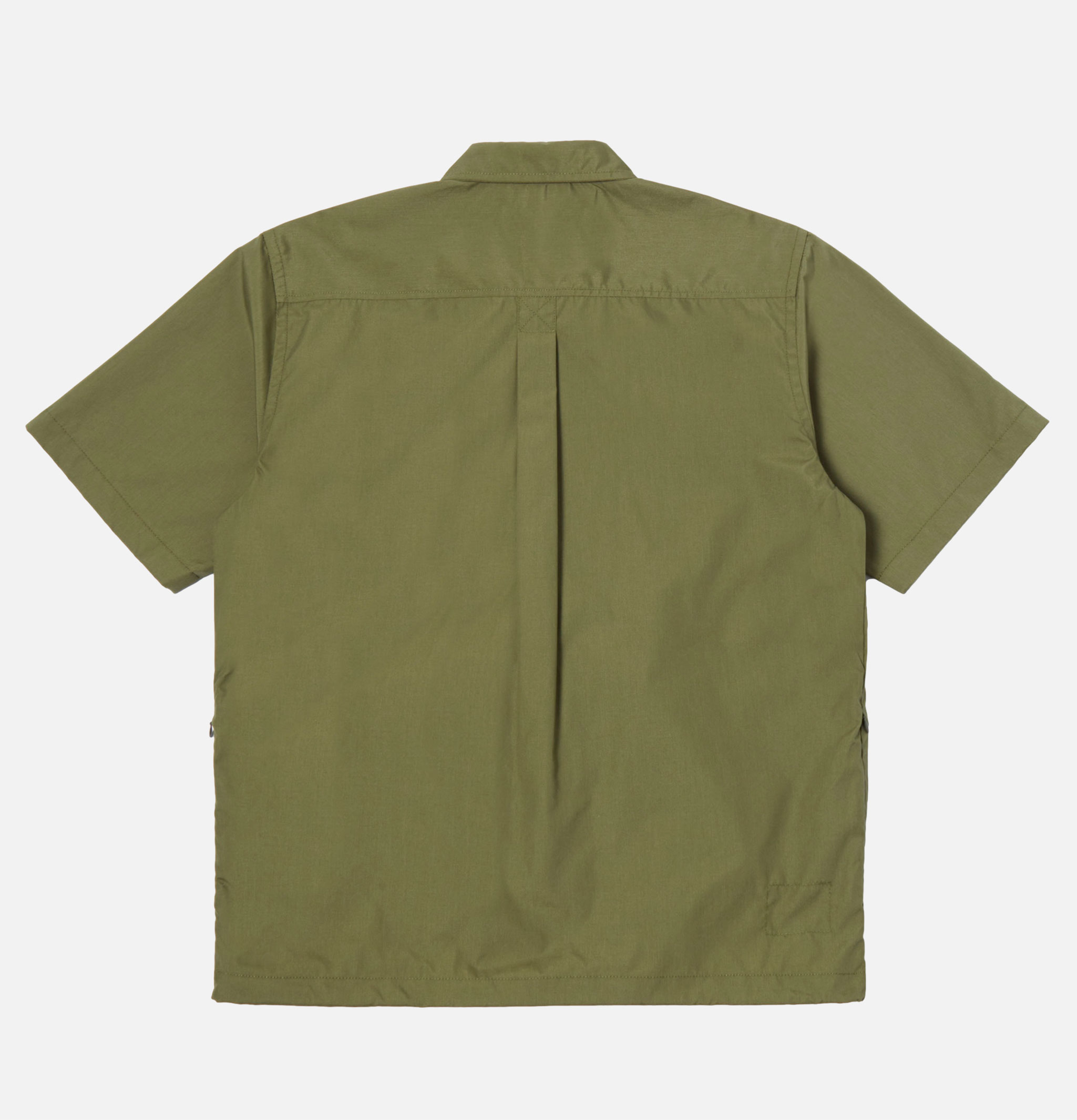 Universal Works - Tech overshirt in recycled polytech Olive Green
