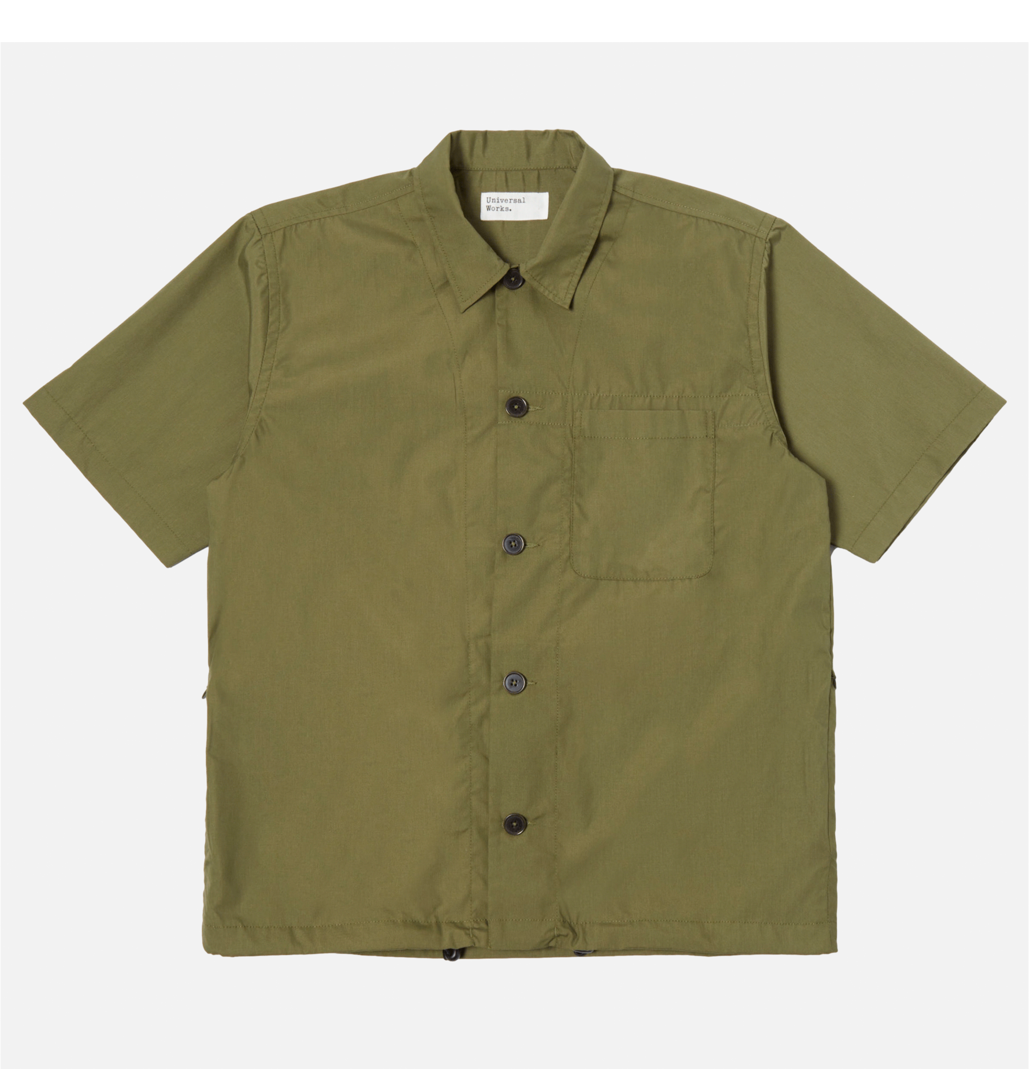 Universal Works Tech Overshirt  Olive
