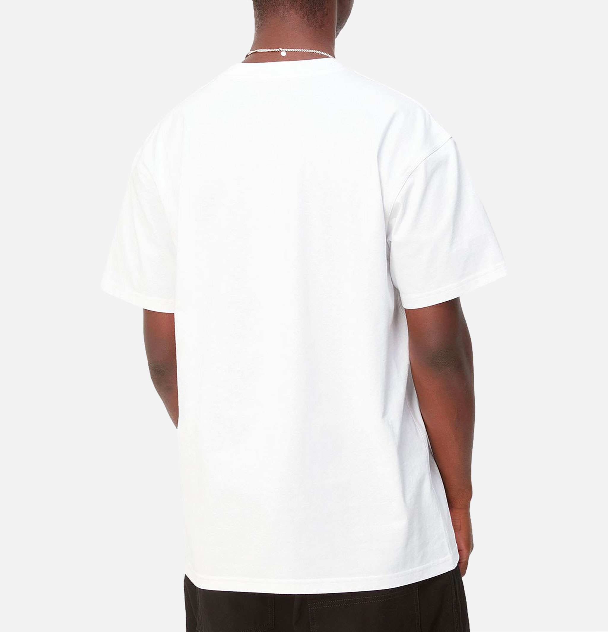 Carhartt WIP T-shirt American Script White