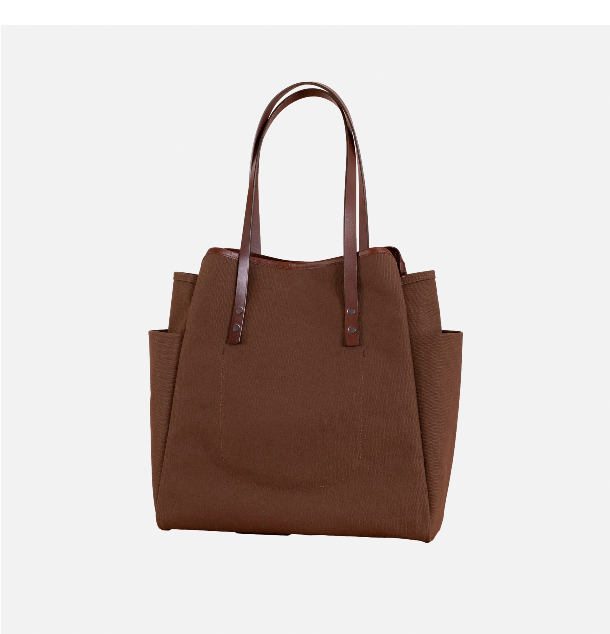 Southern Field Tote Bag Shopper Chocolate