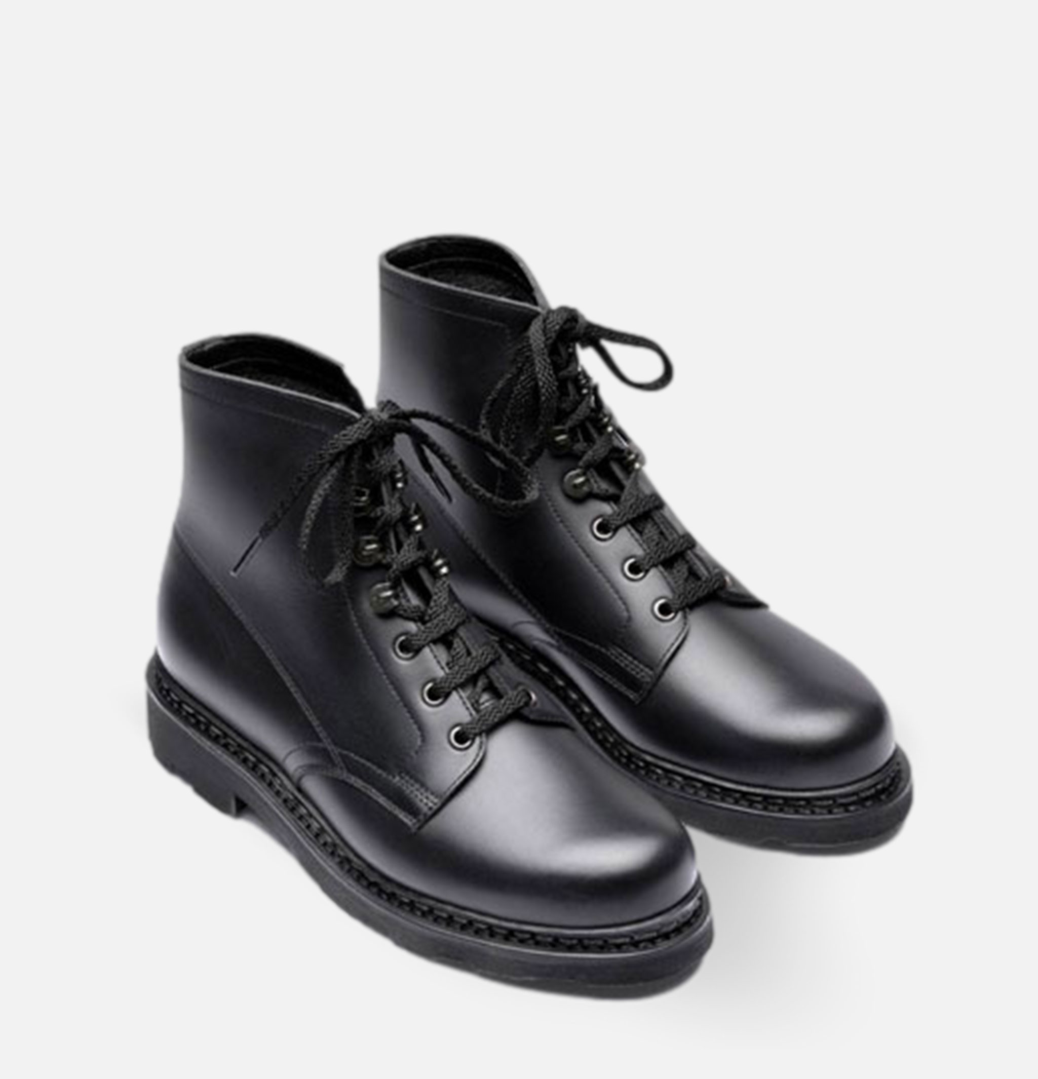 Paraboot Shoes Imbattable Black.