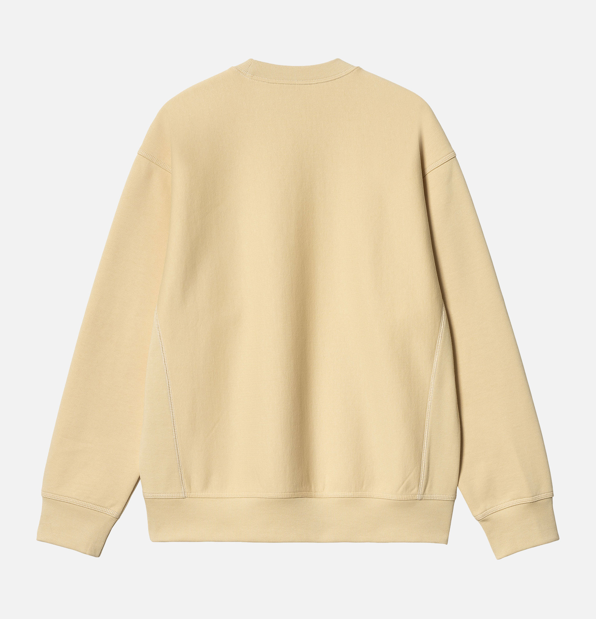 Sweat Carhartt American Script Rattan Beige