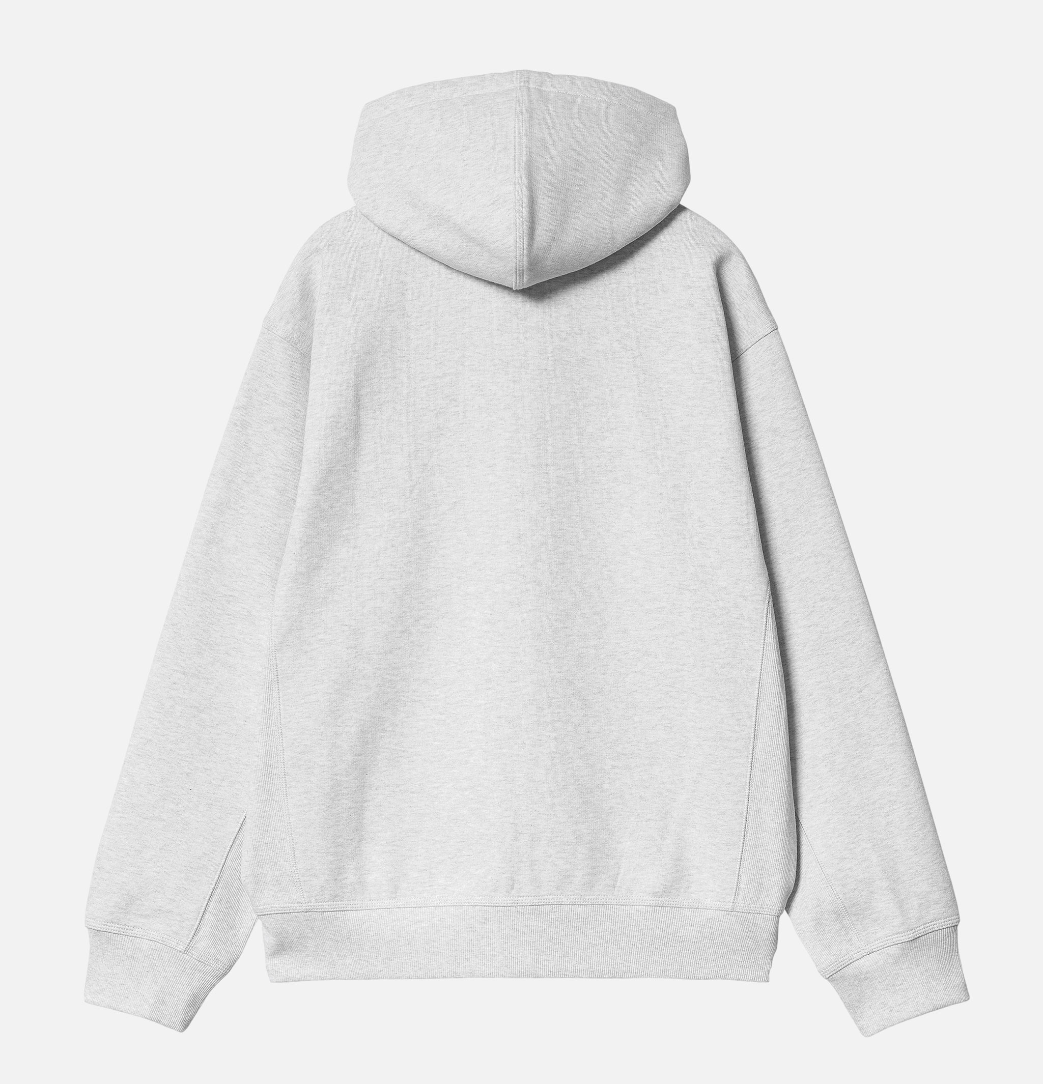 Carhartt WIP Sweat Capuch American Script Jacket Ash Gris