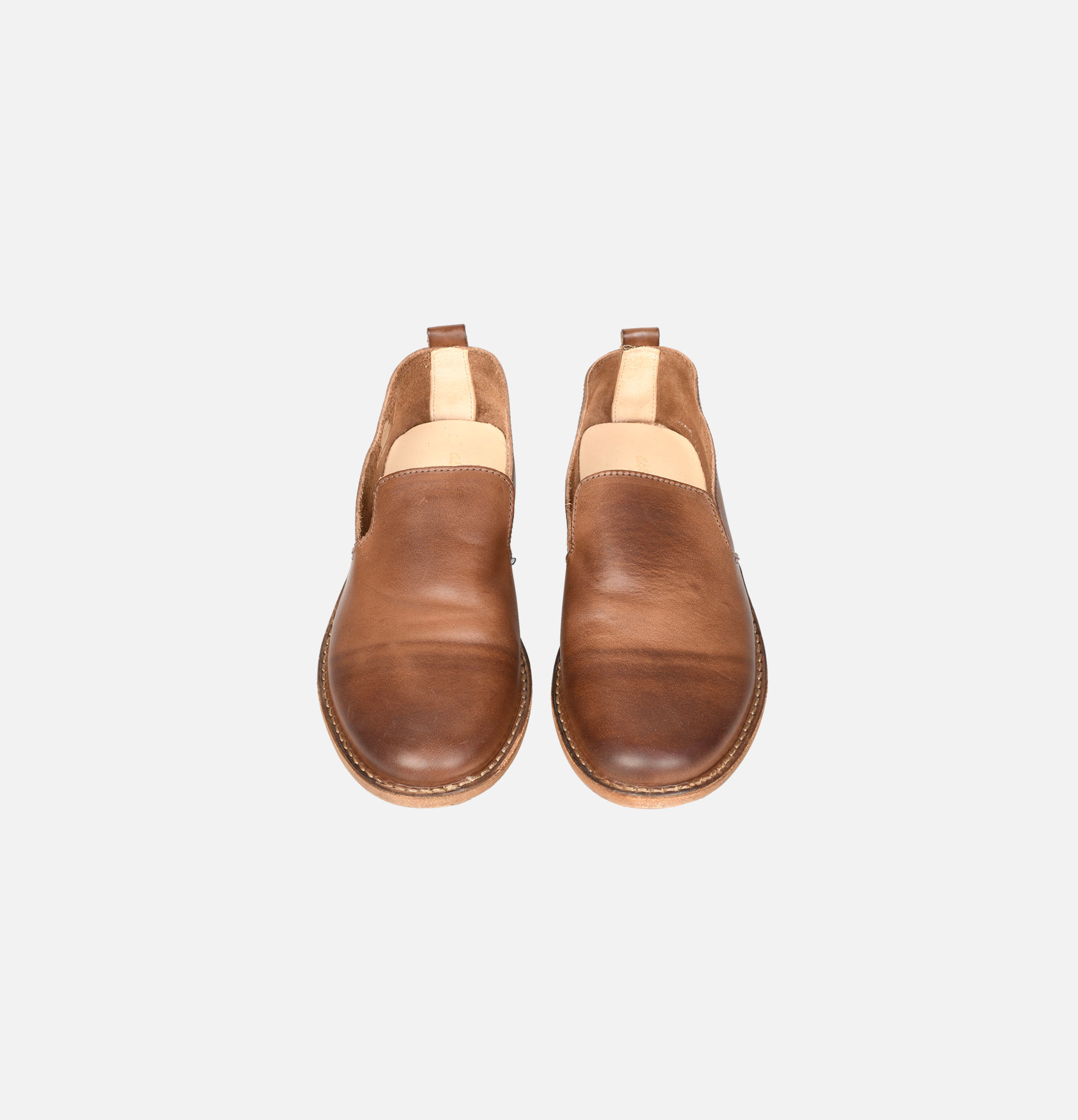 Astorflex Pantoflex Leather Shoes Brown Style