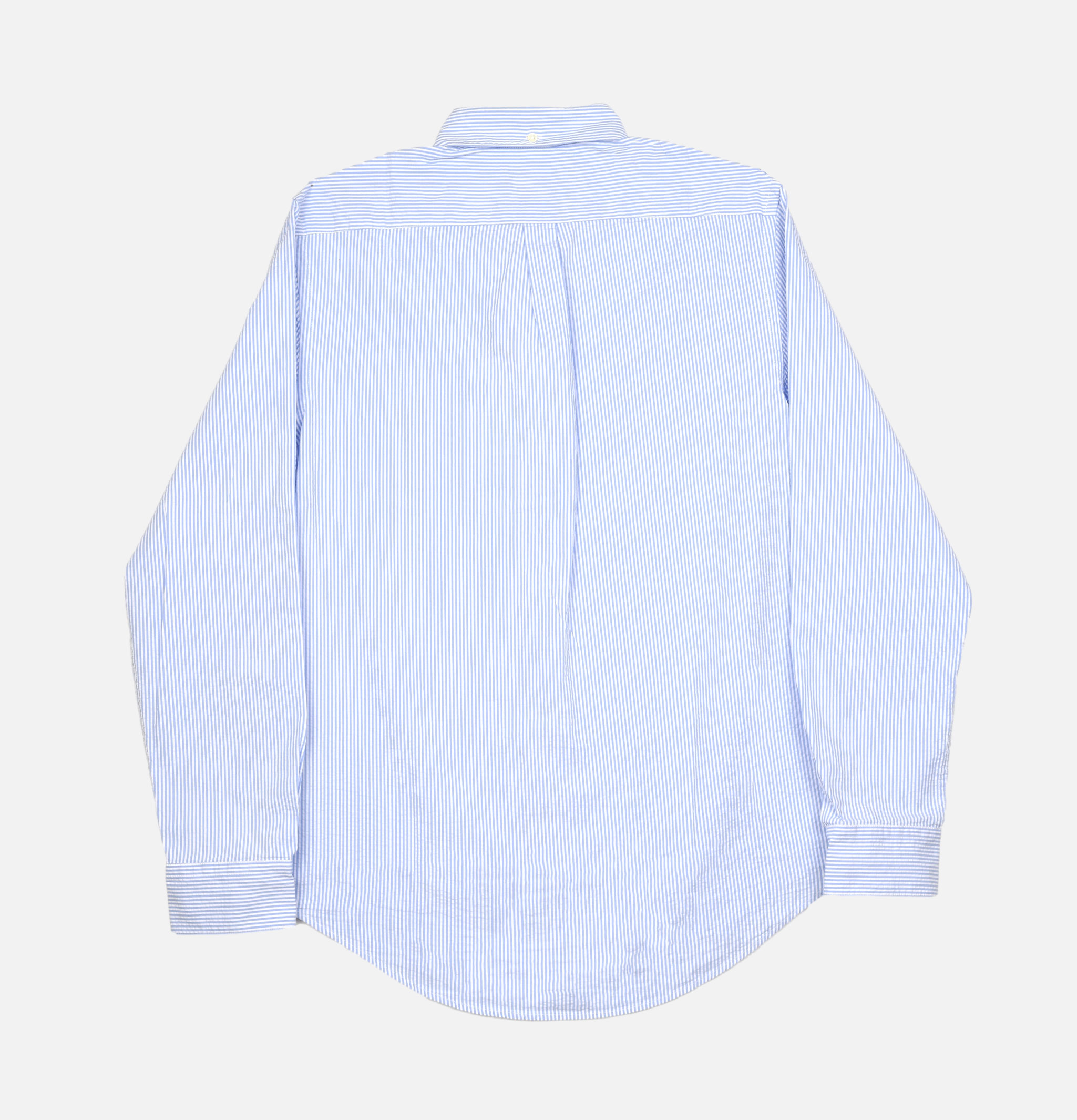 Portuguese Flannel Chemise Atlantico Stripe Bleu
