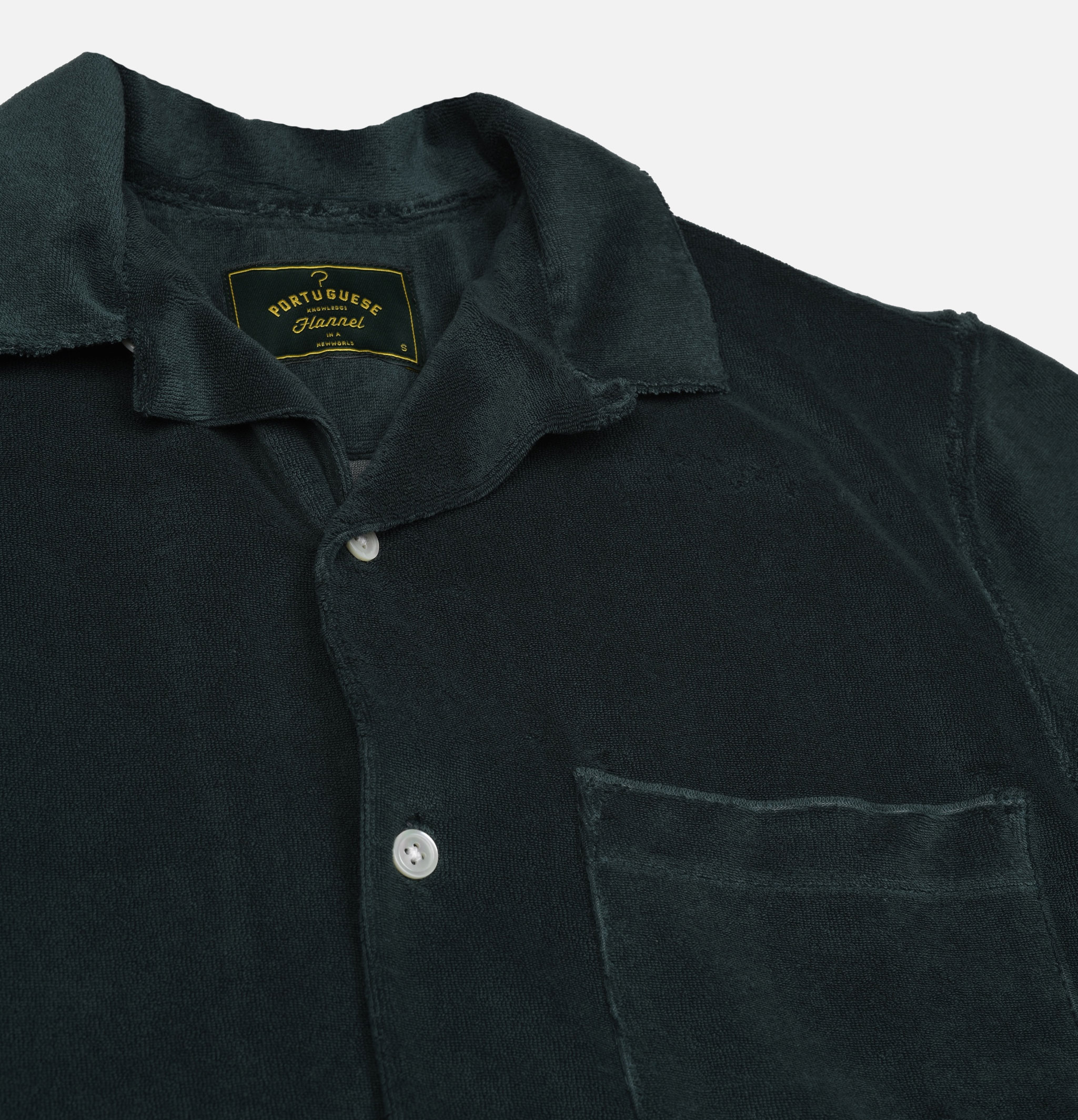 Portuguese Flannel Terry Green shirt
