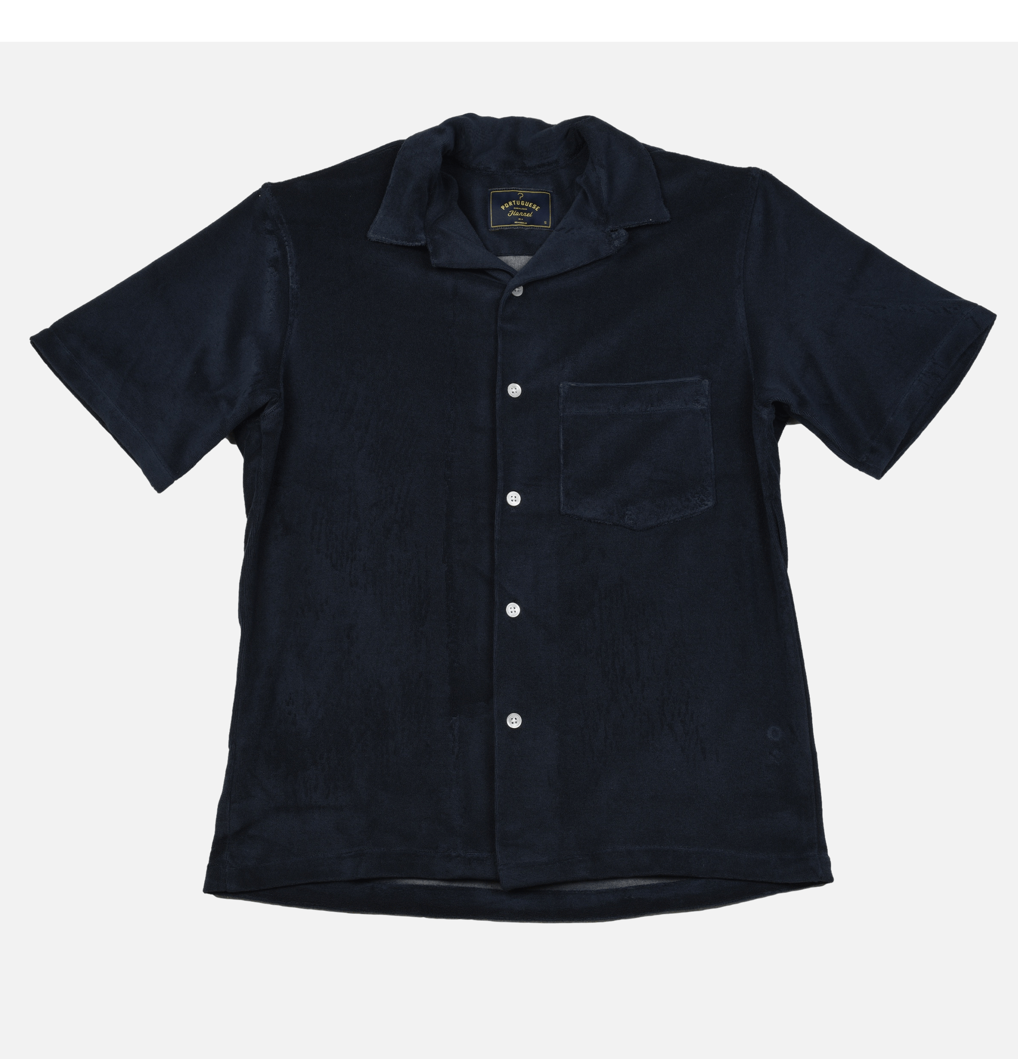 Portuguese Flannel Terry Navy shirt