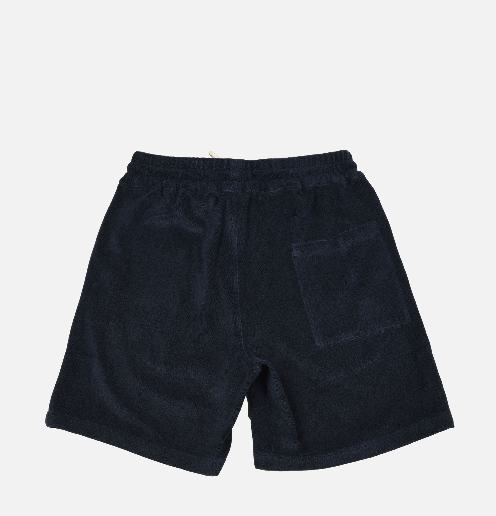Short Portuguese Flannel Terry Navy