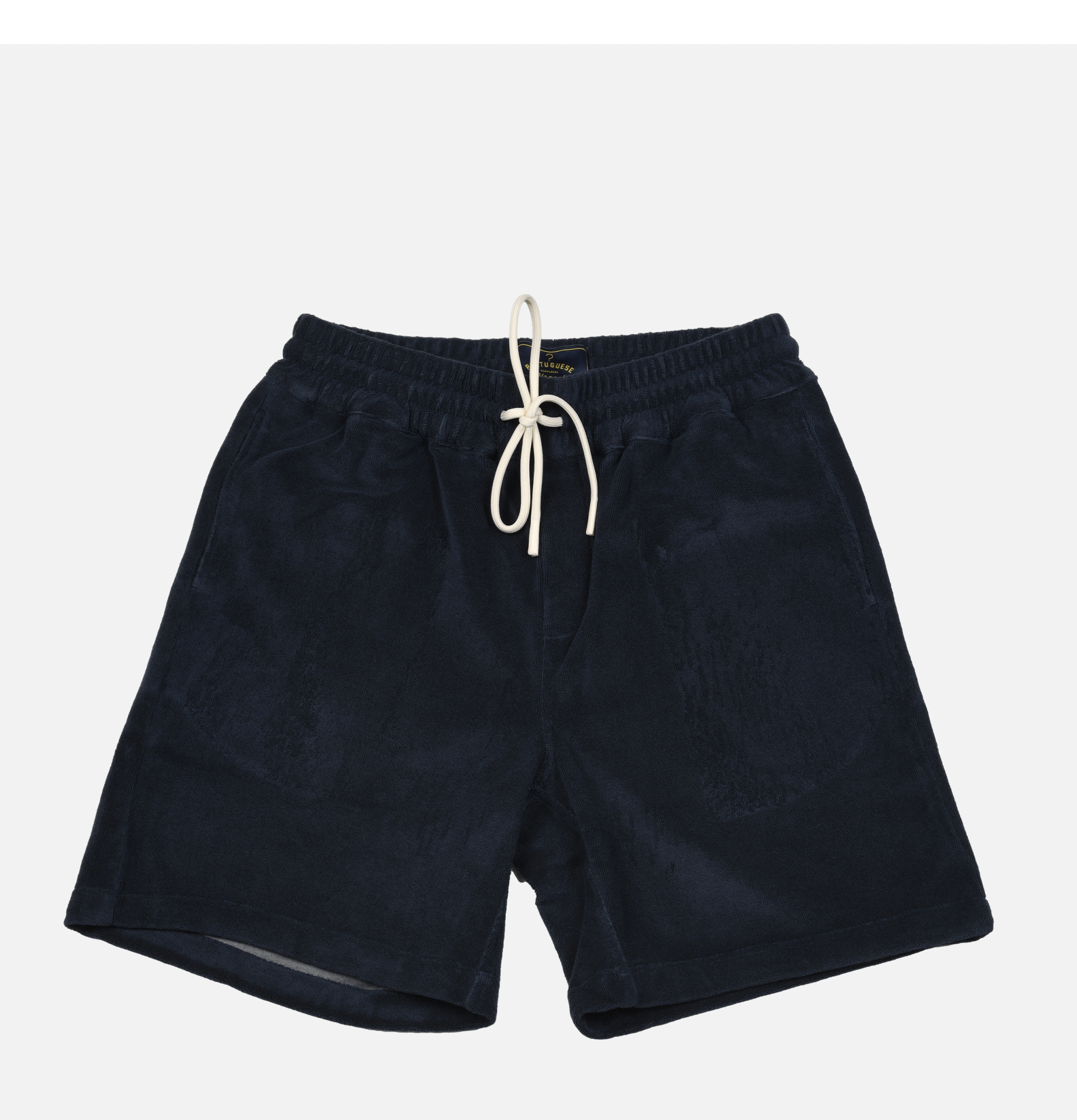 Short Portuguese Flannel Terry Navy