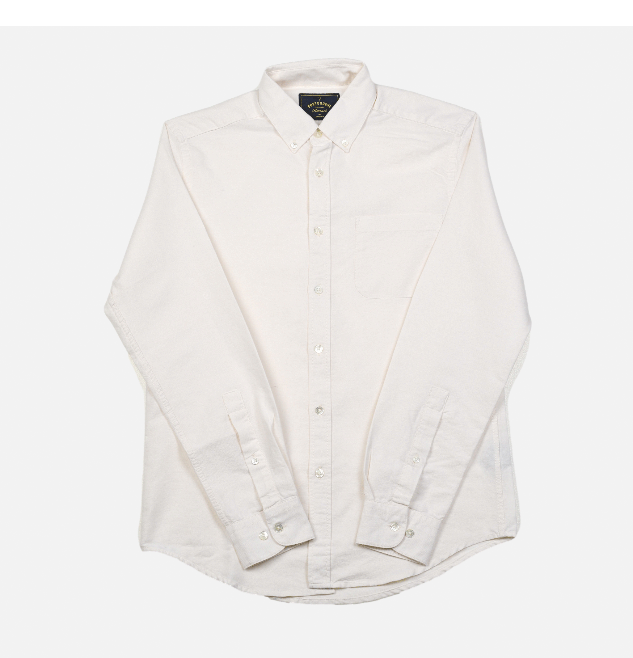 Portuguese Flannel Chemise Belavista Off White