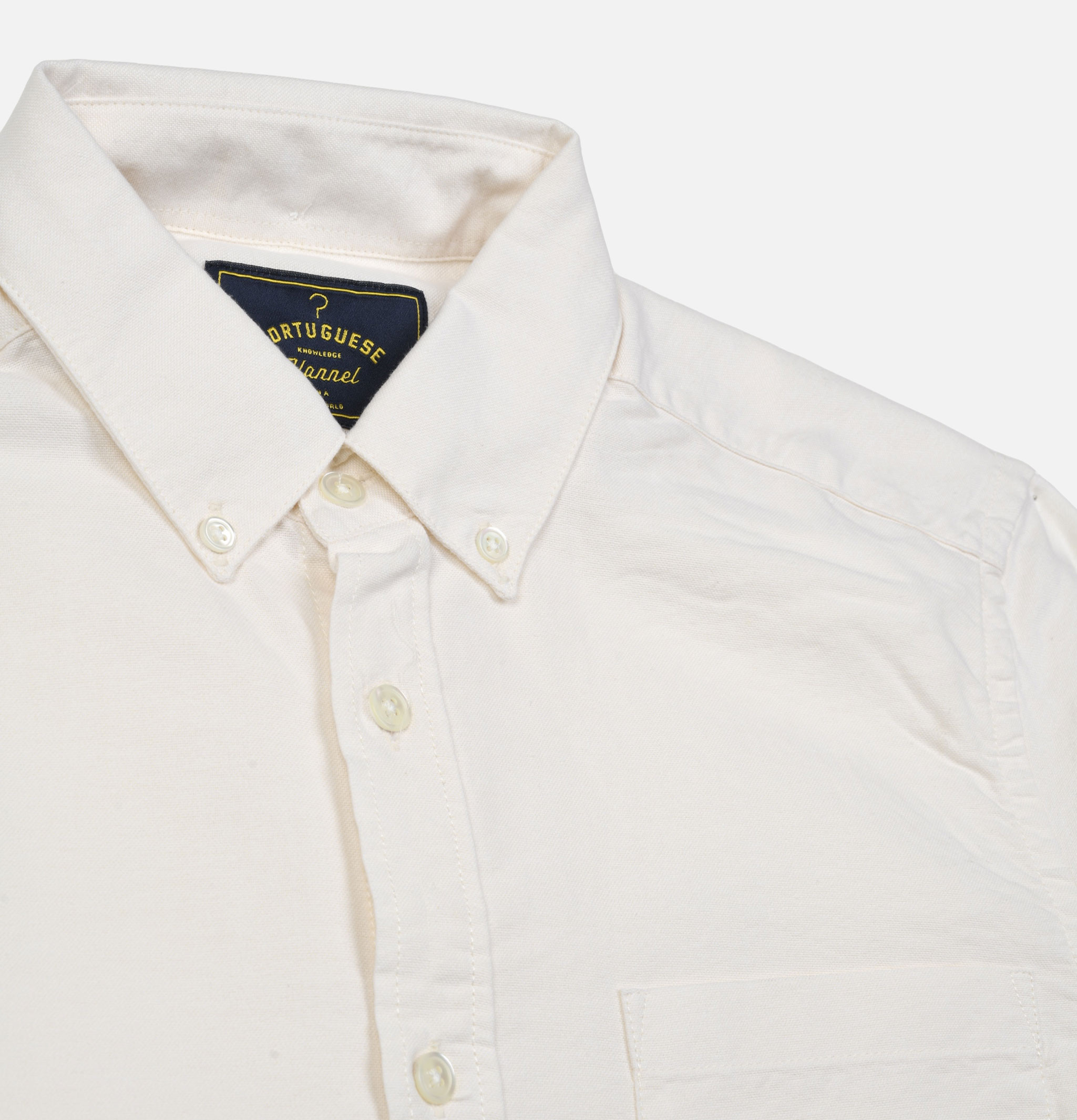 Chemise Portuguese Flannel Belavista Off White