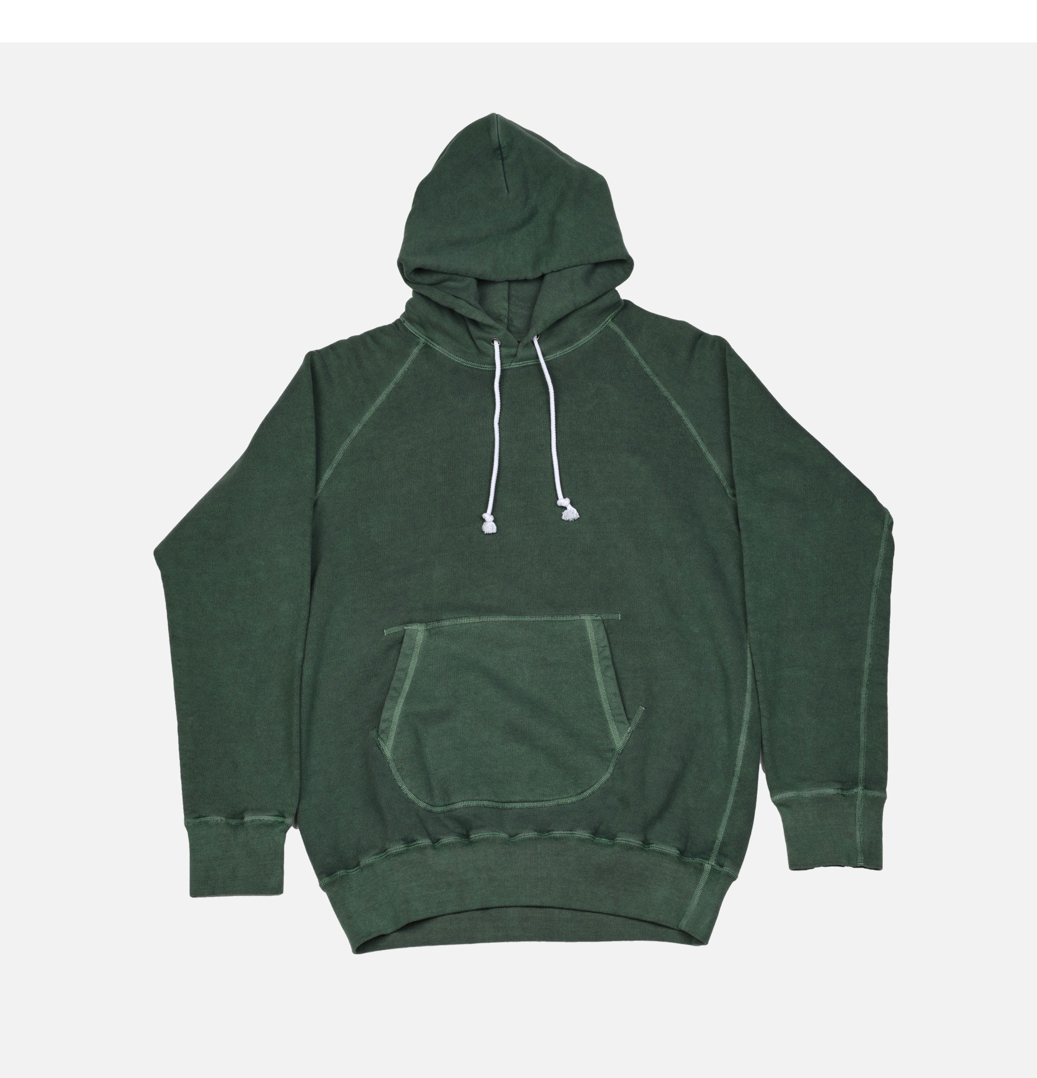 Good On Japan Pullover Hooded Sweatshirt Dk Green