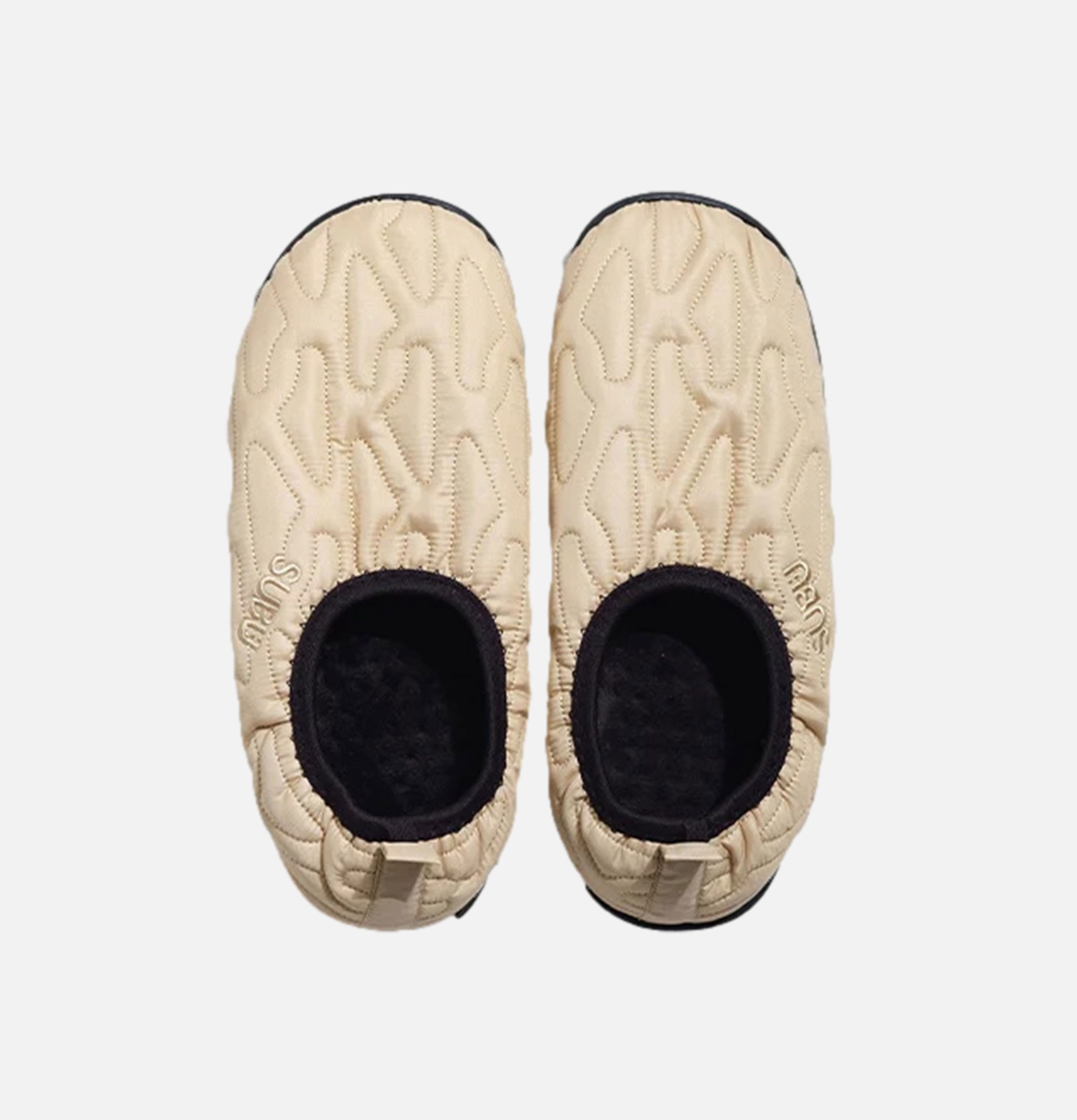 Subu Tokyo Packable Outline Beige Slippers