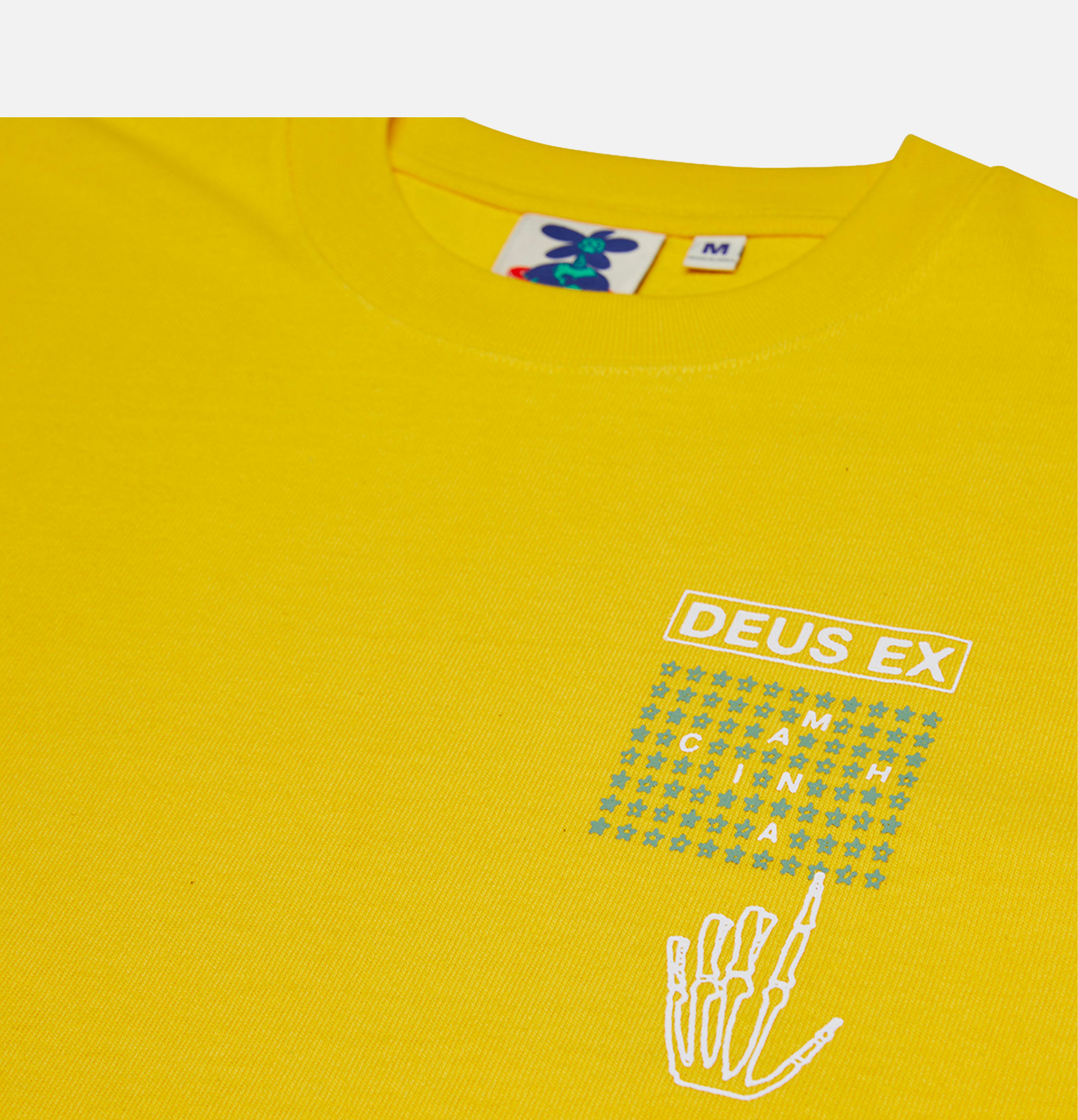 T-shirt Deus Primitive Learning Tee Yellow
