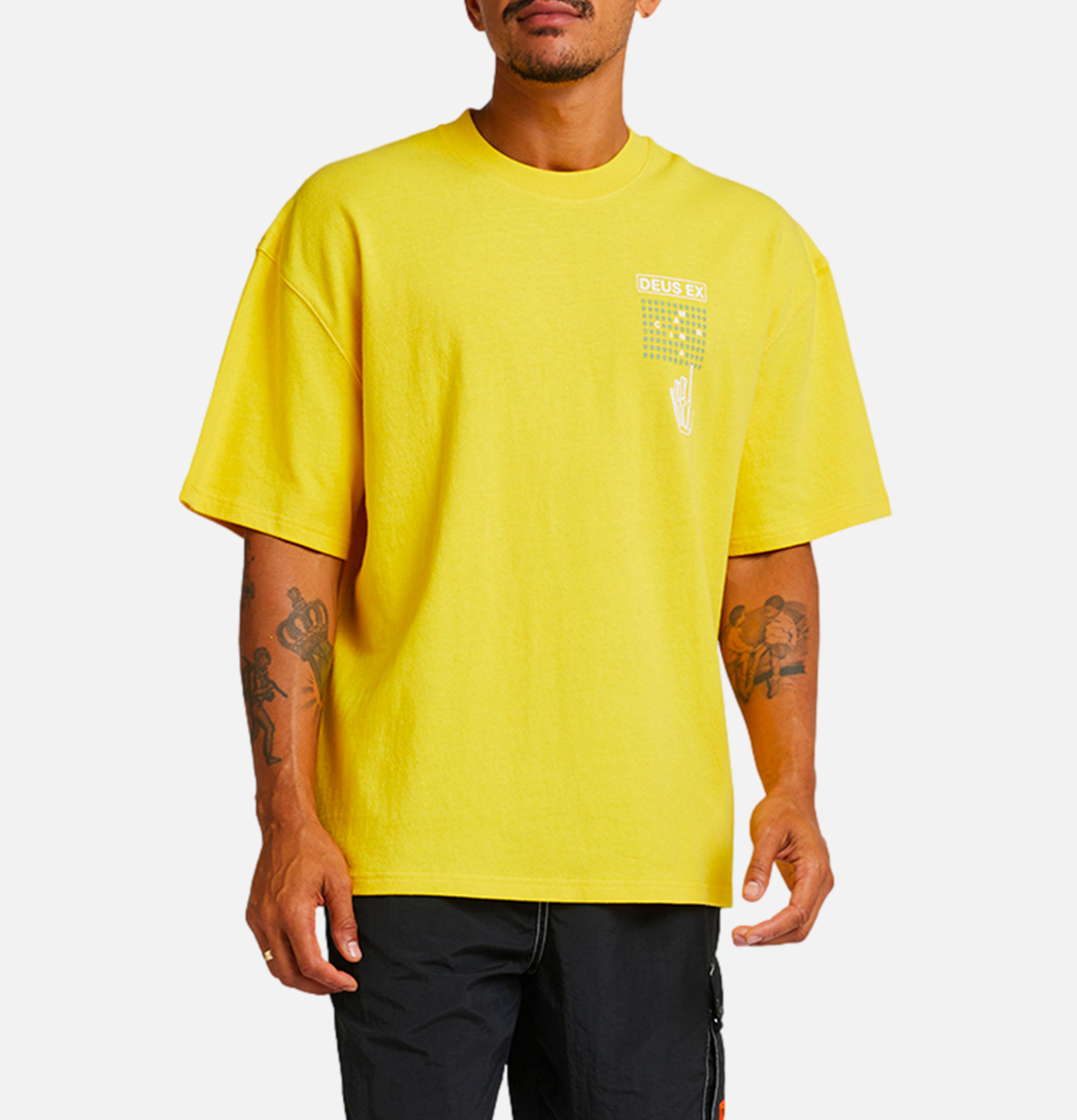 Deus Primitive Learning T-shirt Yellow