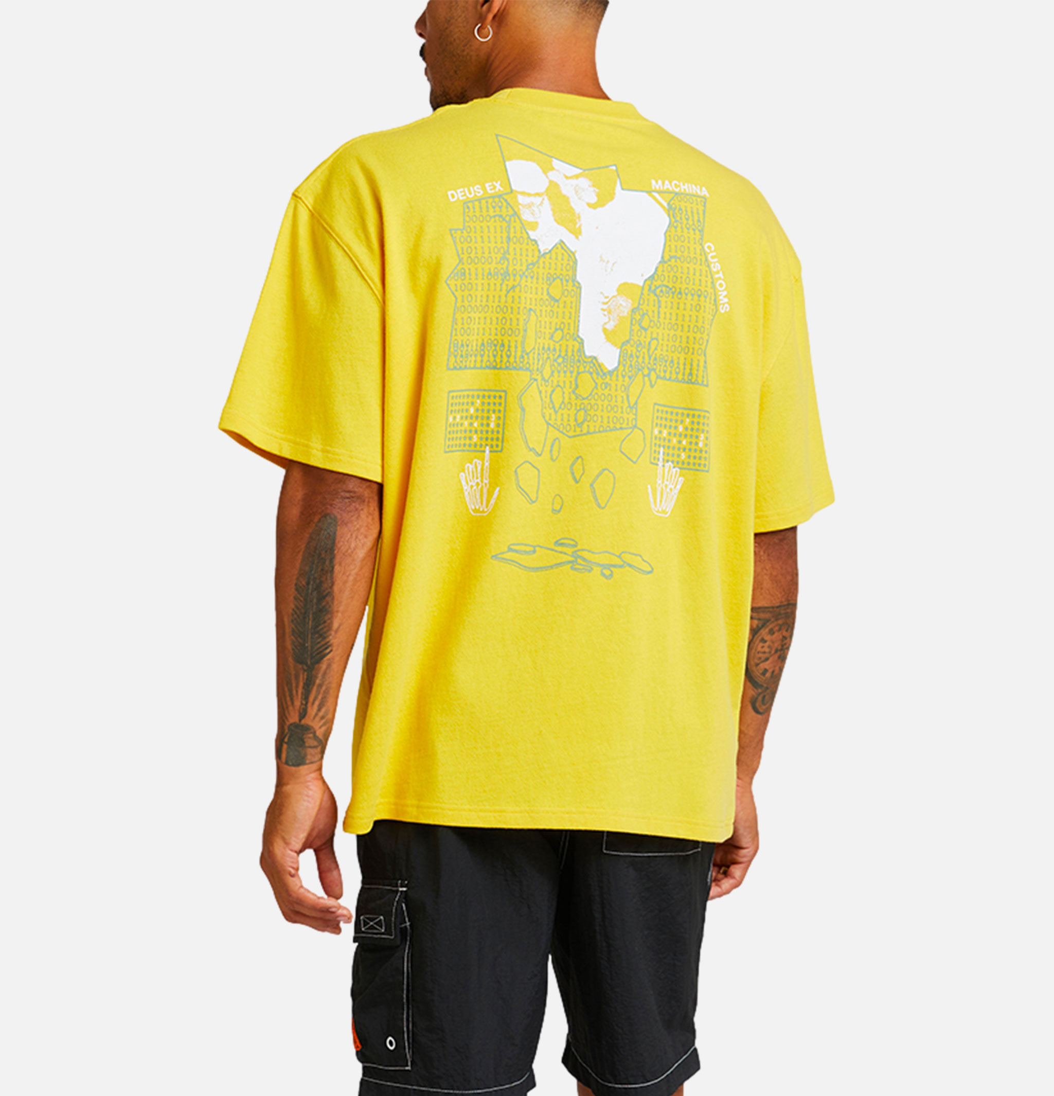 Deus Ex Machina Primitive Learning T-shirt Yellow