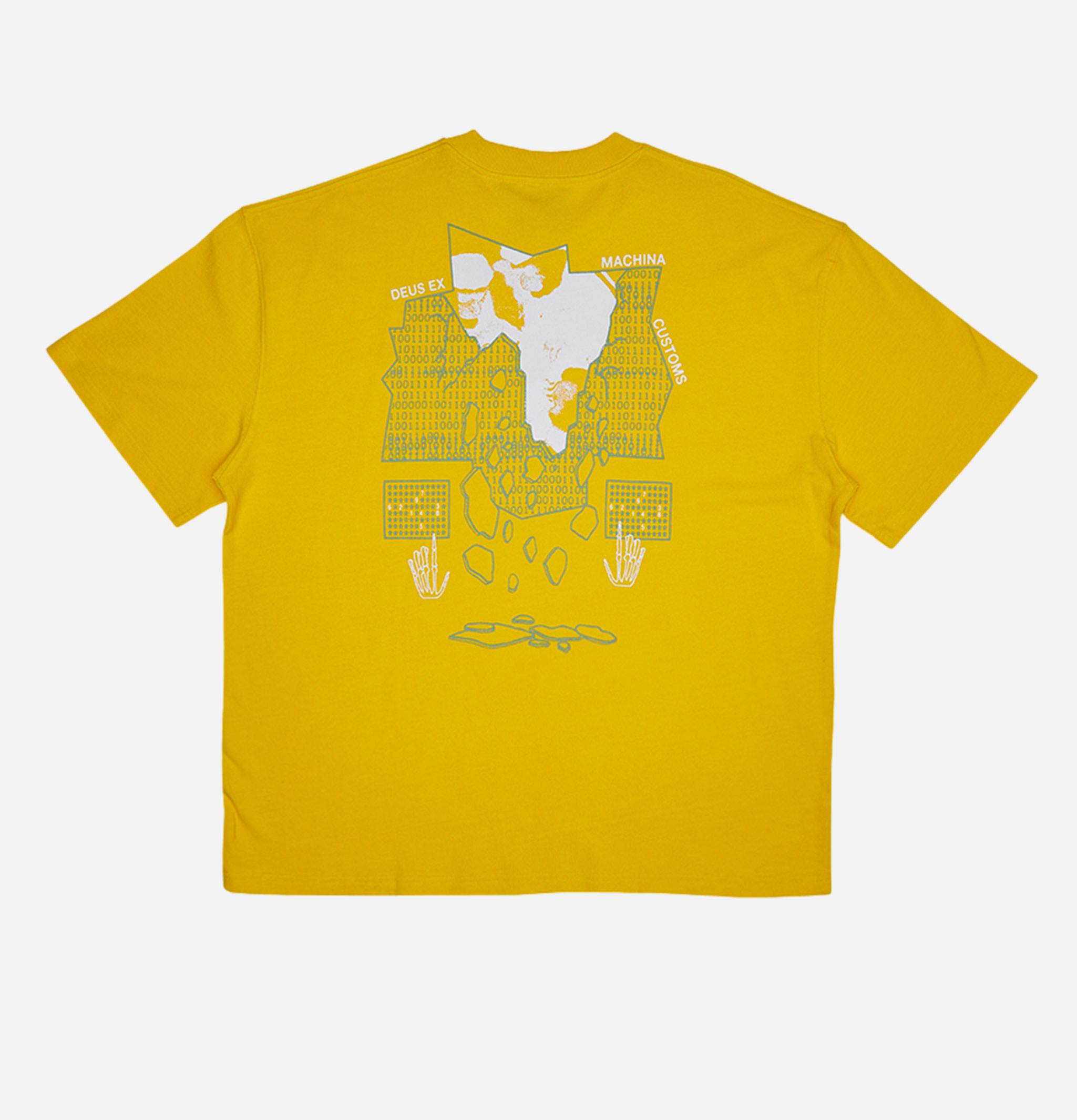 T-shirt Deus Primitive Learning Tee Yellow