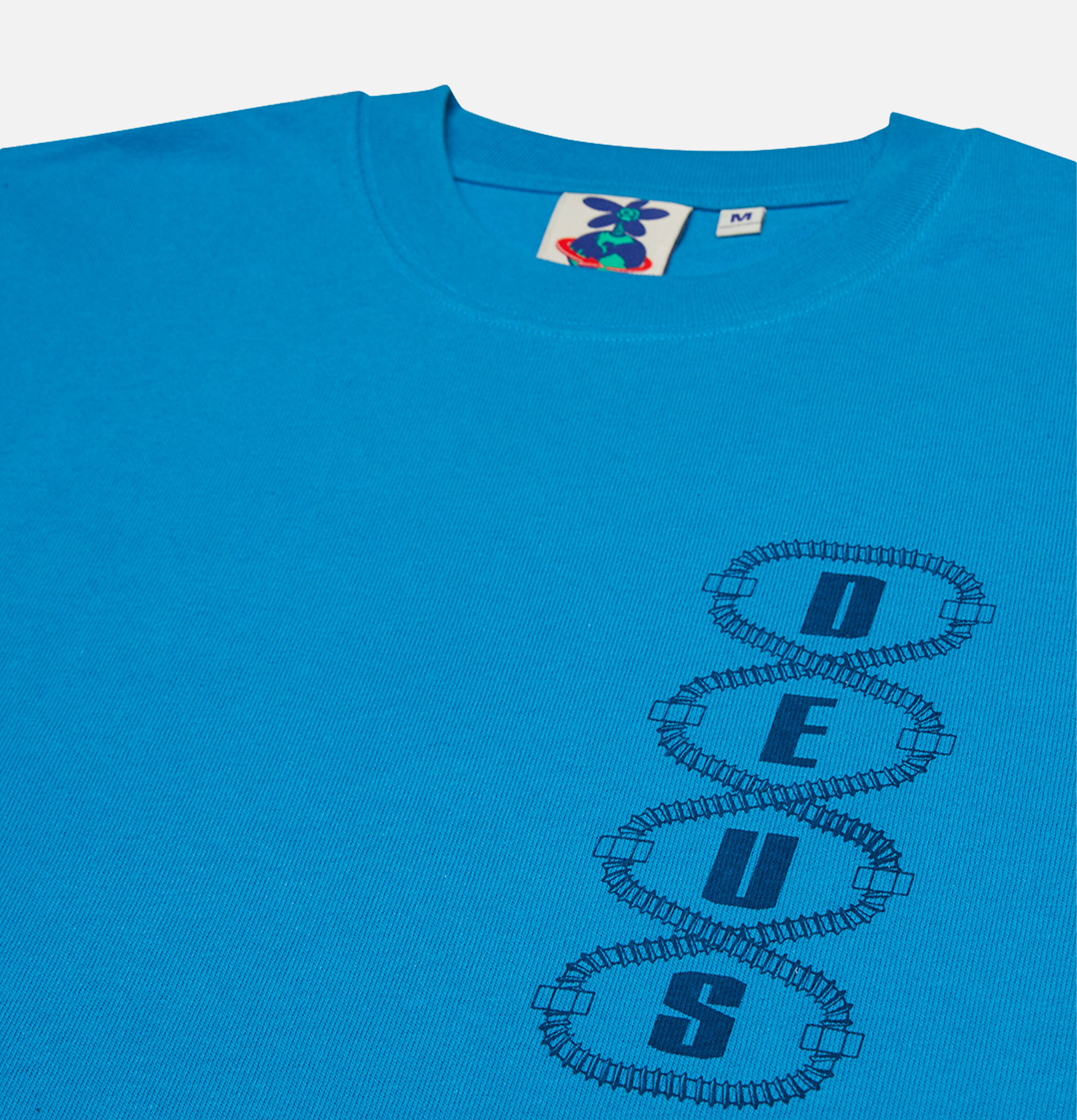 T-shirt Deus Thread Tee Wave Ride Blue