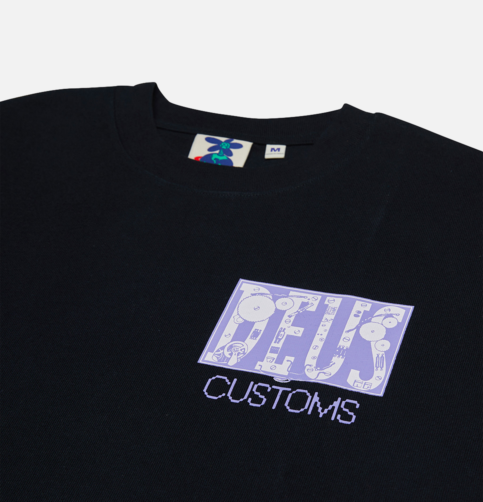 T-shirt Deus Full Circuit Black
