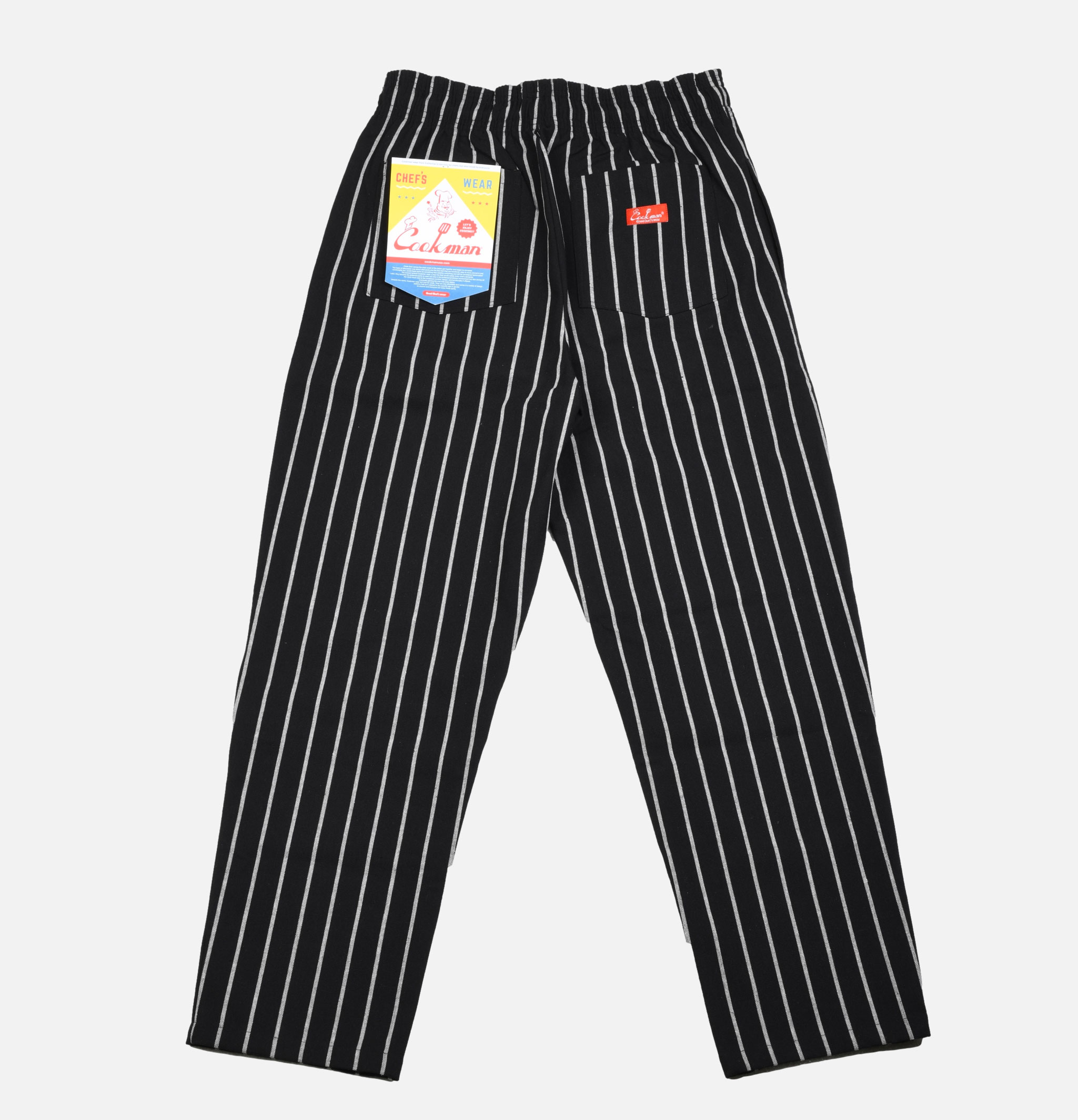 Chef Pant Duck Stripe Black