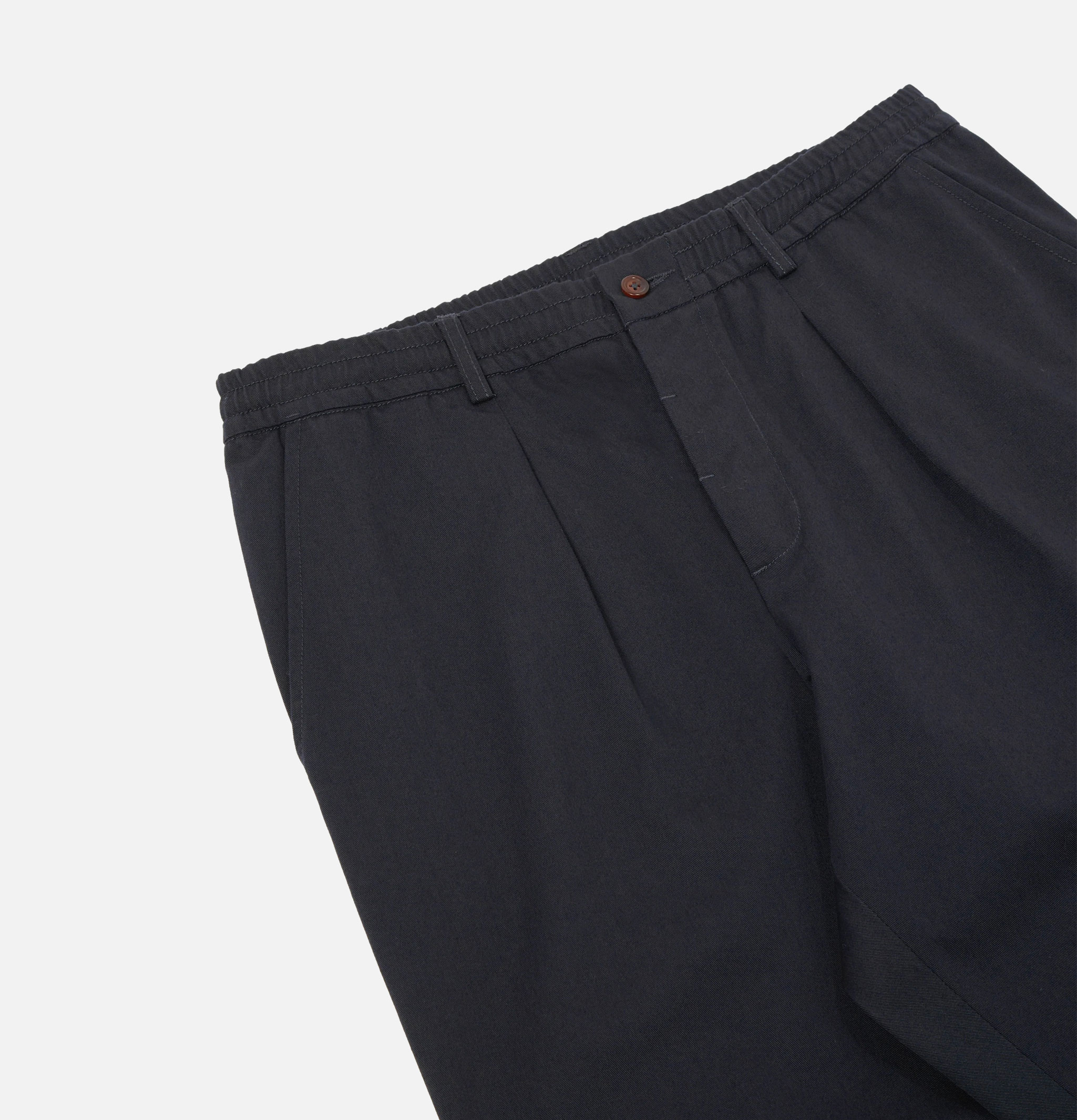 Universal Works Pleated Track Black pants