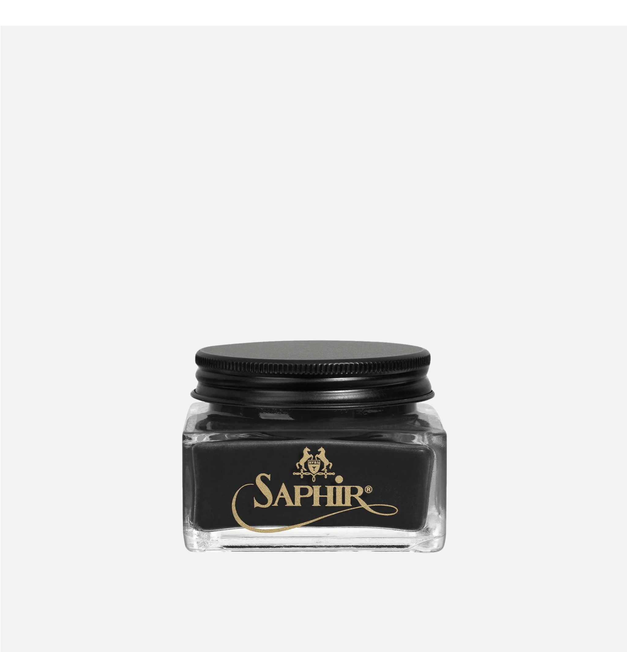 Cream Cordovan Gold Medal Black Saphir