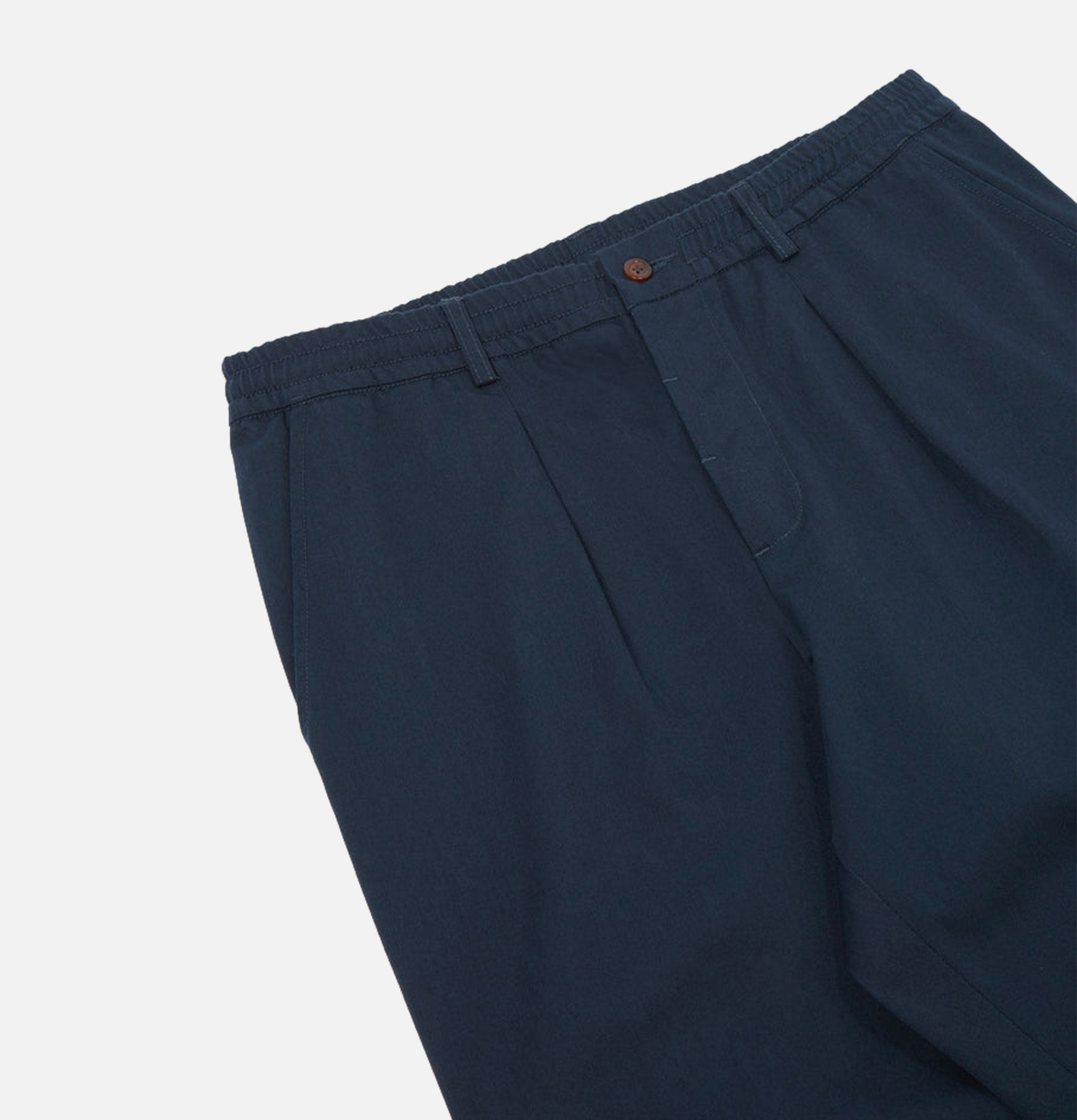 Pantalon Universal Works Pleated Track Navy