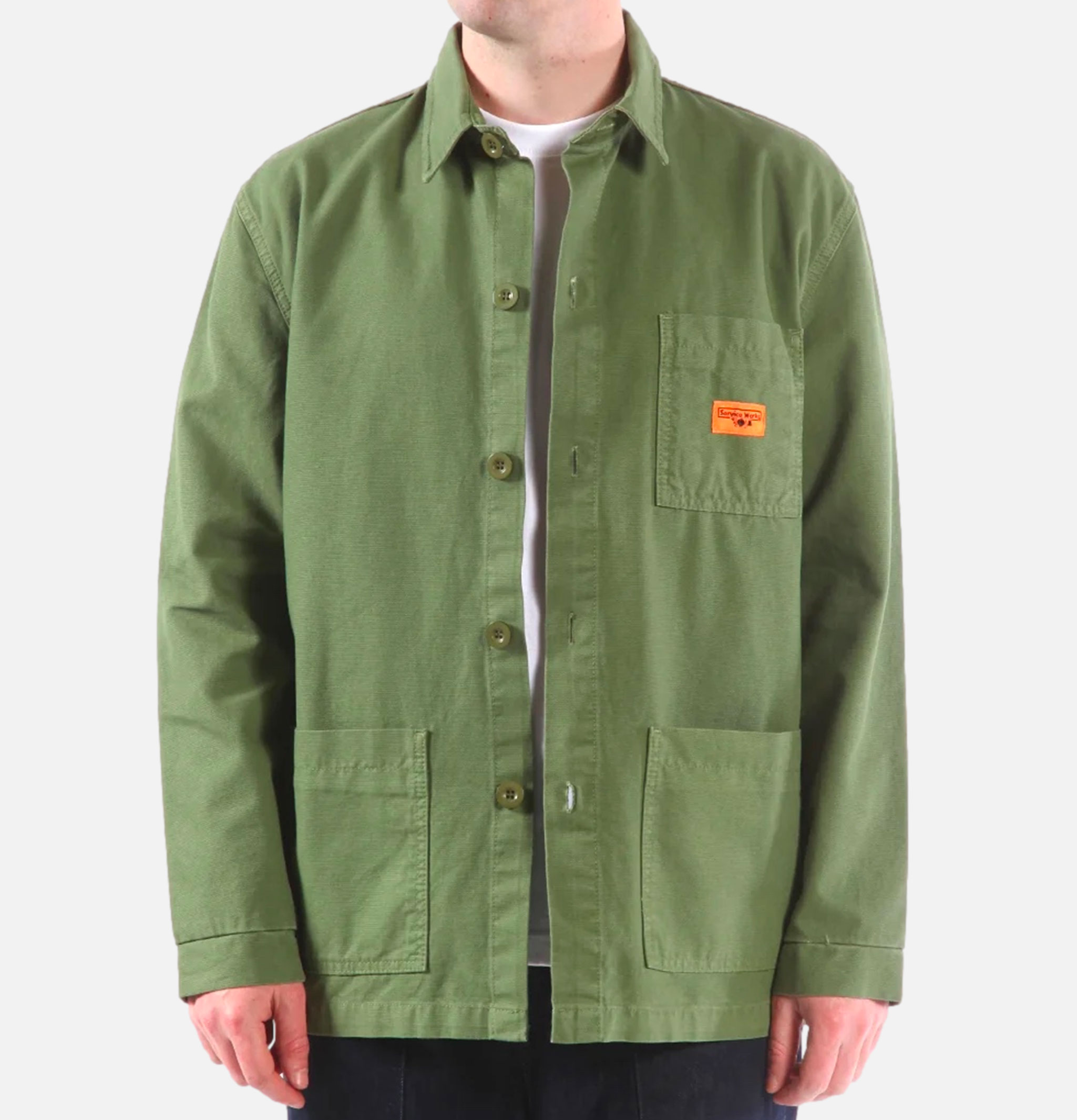 Service Works Coverall Olive jacket