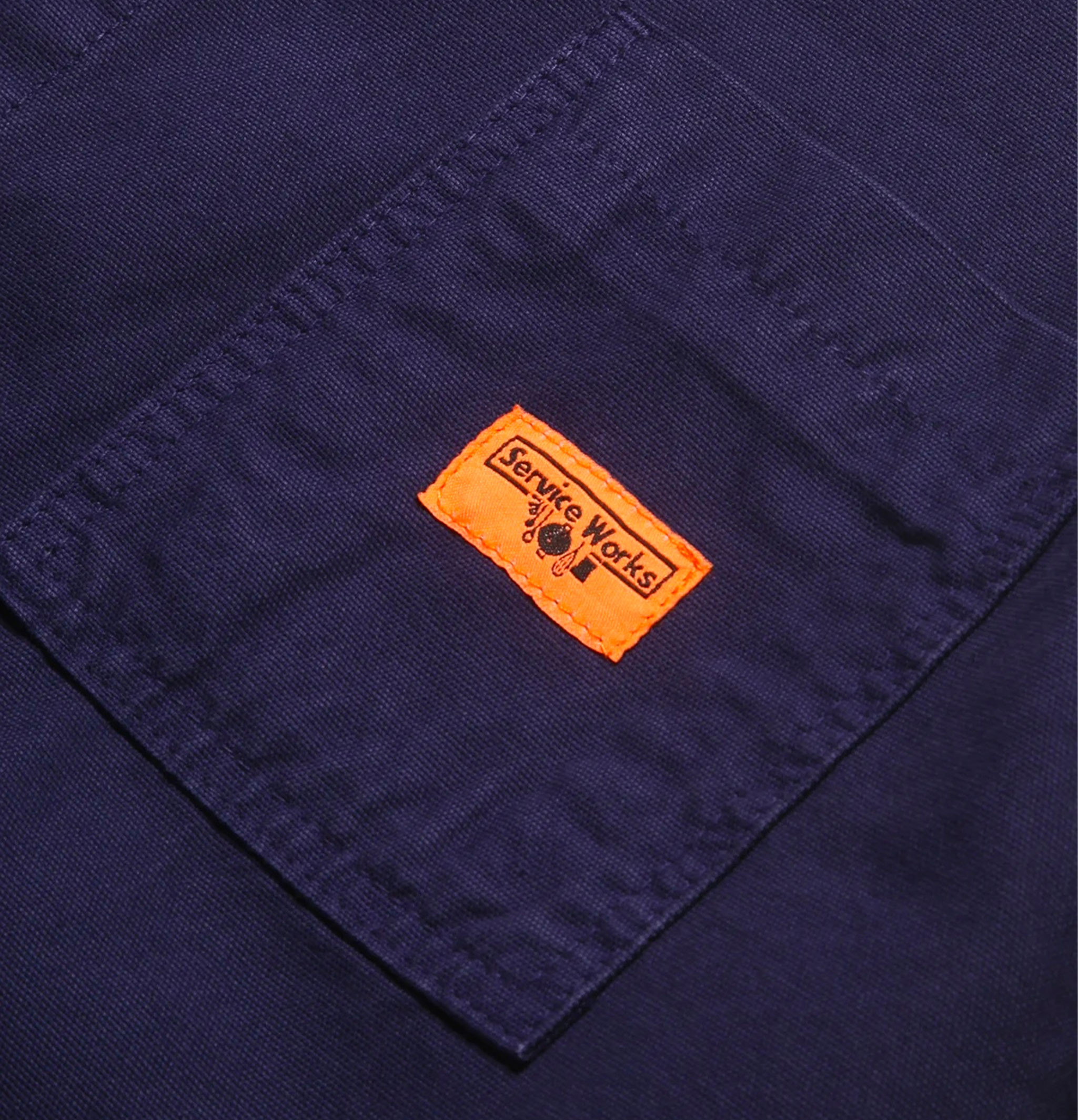 Service Works Coverall Navy Jacket