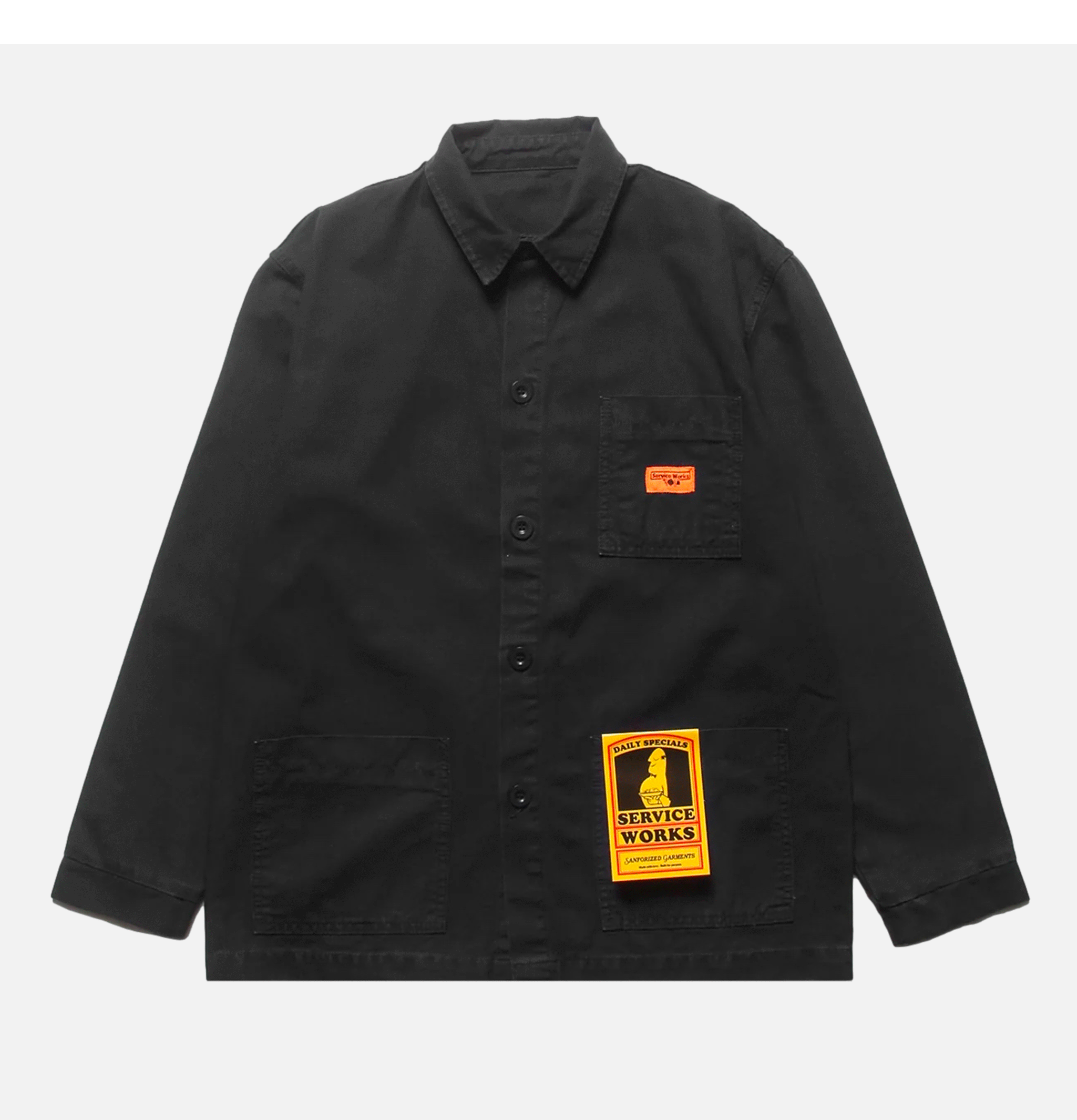 Veste Service Works Coverall Black