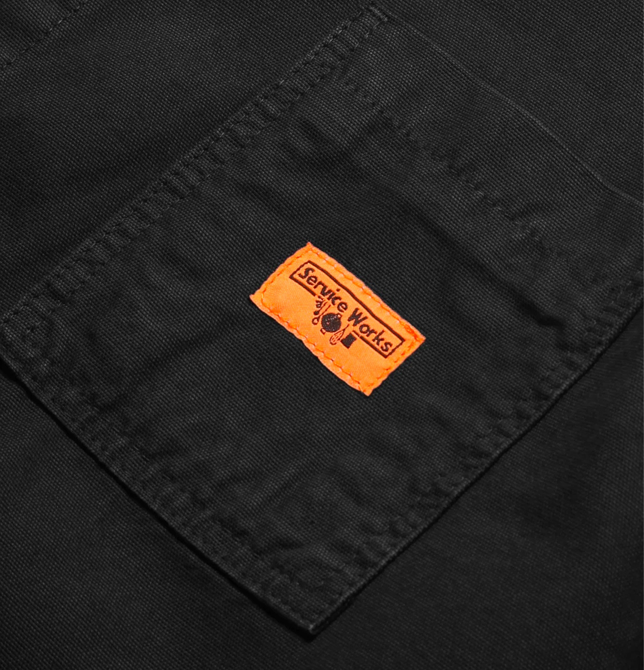Service Works Coverall Black Jacket