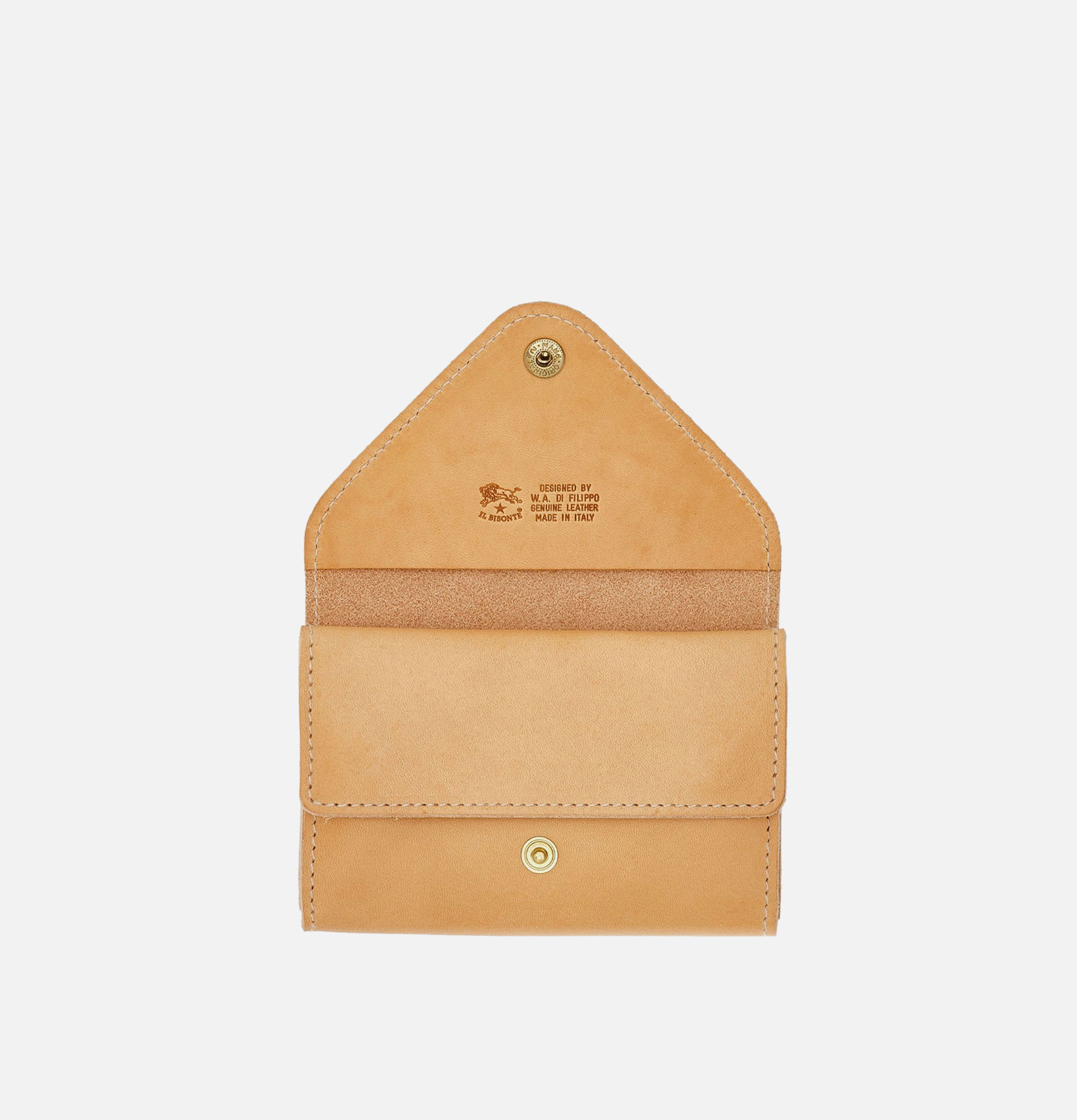 Il Bisonte Uffizi Natural card case