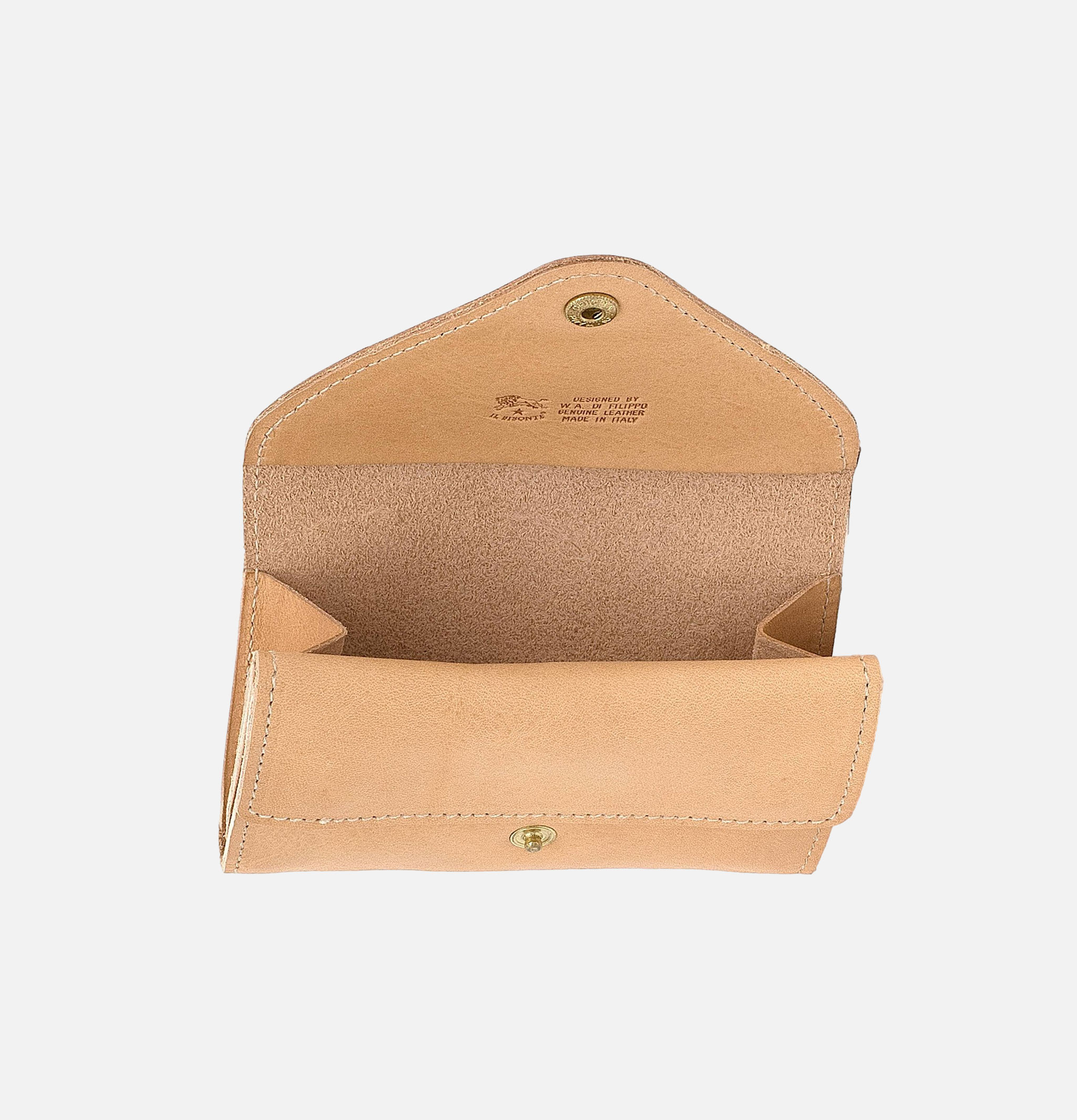 Il Bisonte Uffizi Natural card case