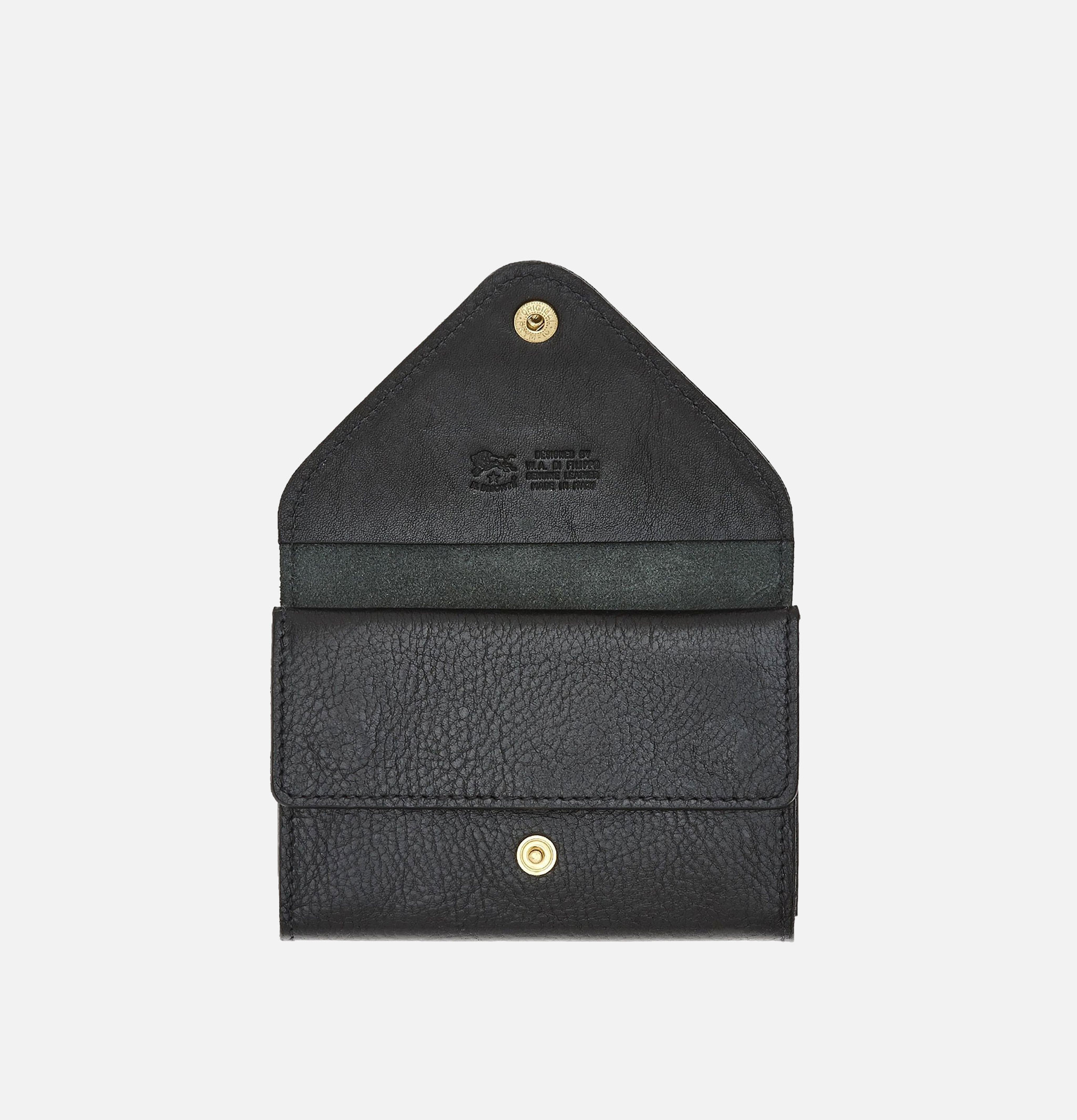 Il Bisonte Uffizi Black Card Case