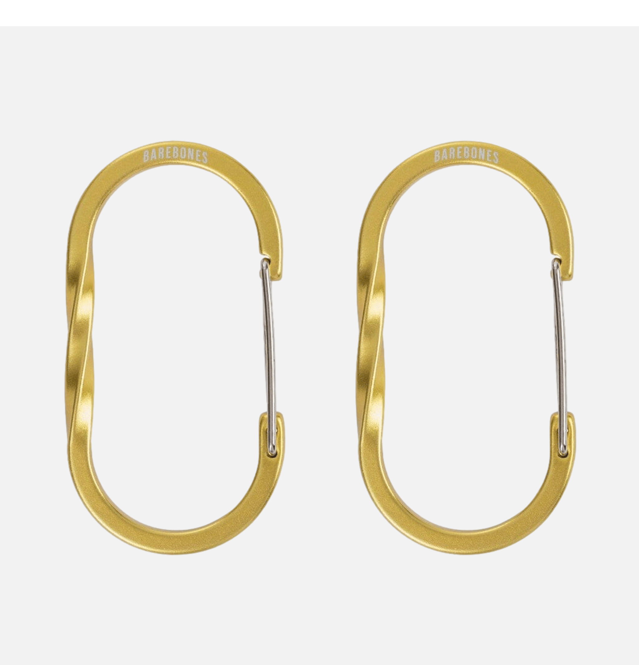 Wiregate Carabiner Gold