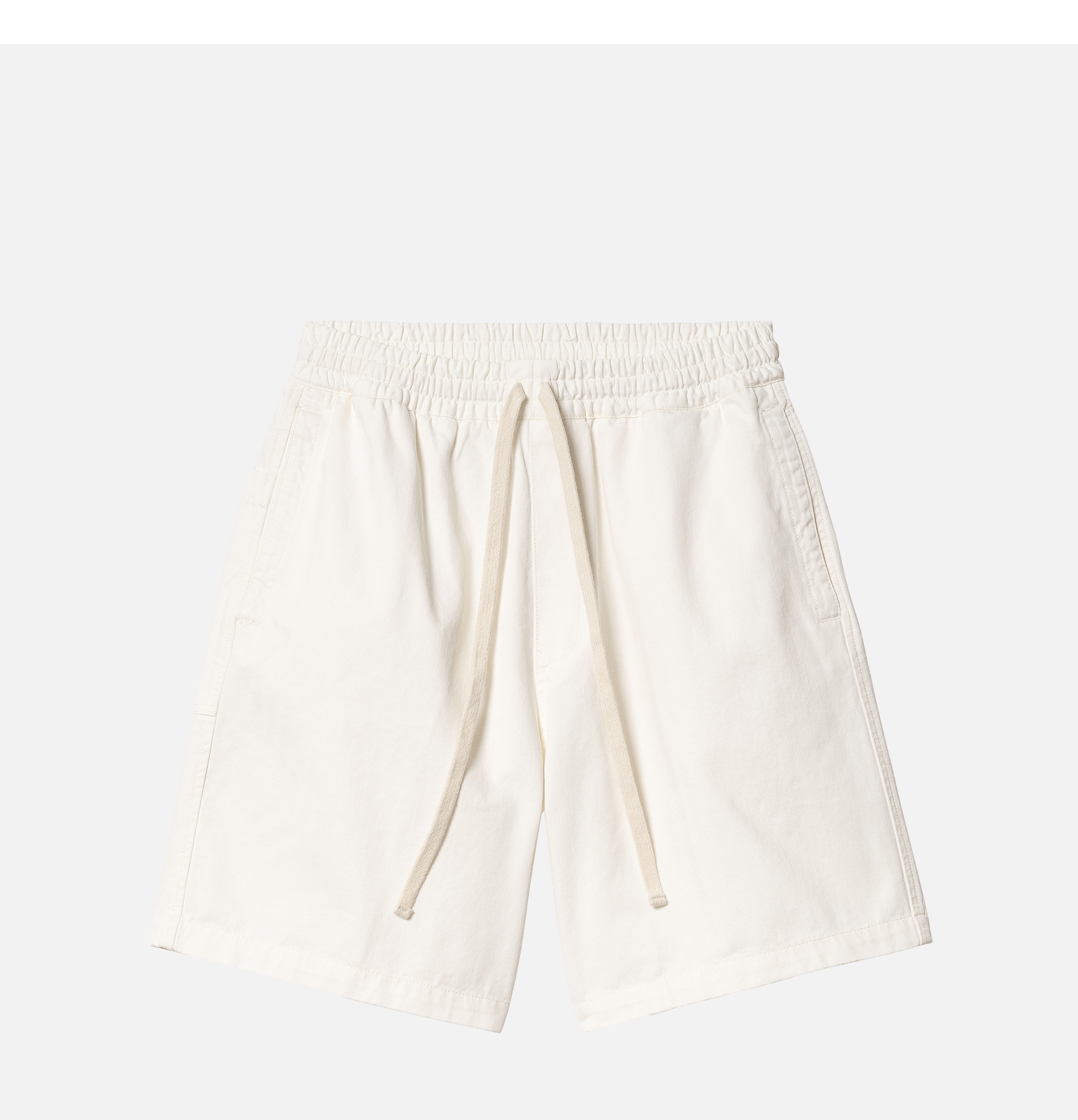 Carhartt WIP Rainer Off White shorts